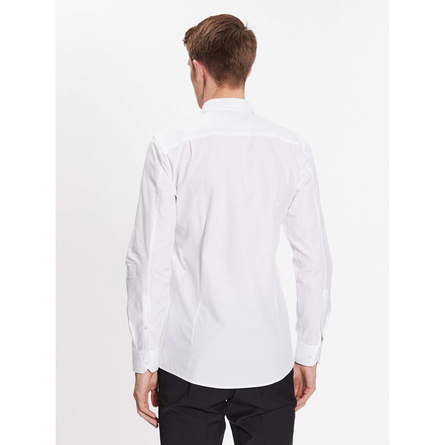Hugo Риза 50479219 Бял Extra Slim Fit - Pepit.bg