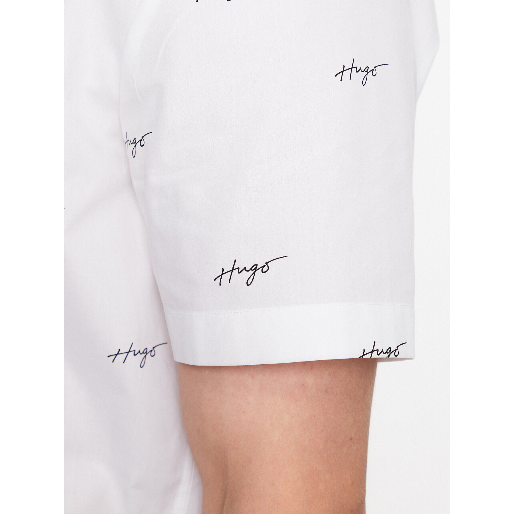 Hugo Риза 50490668 Бял Relaxed Fit - Pepit.bg