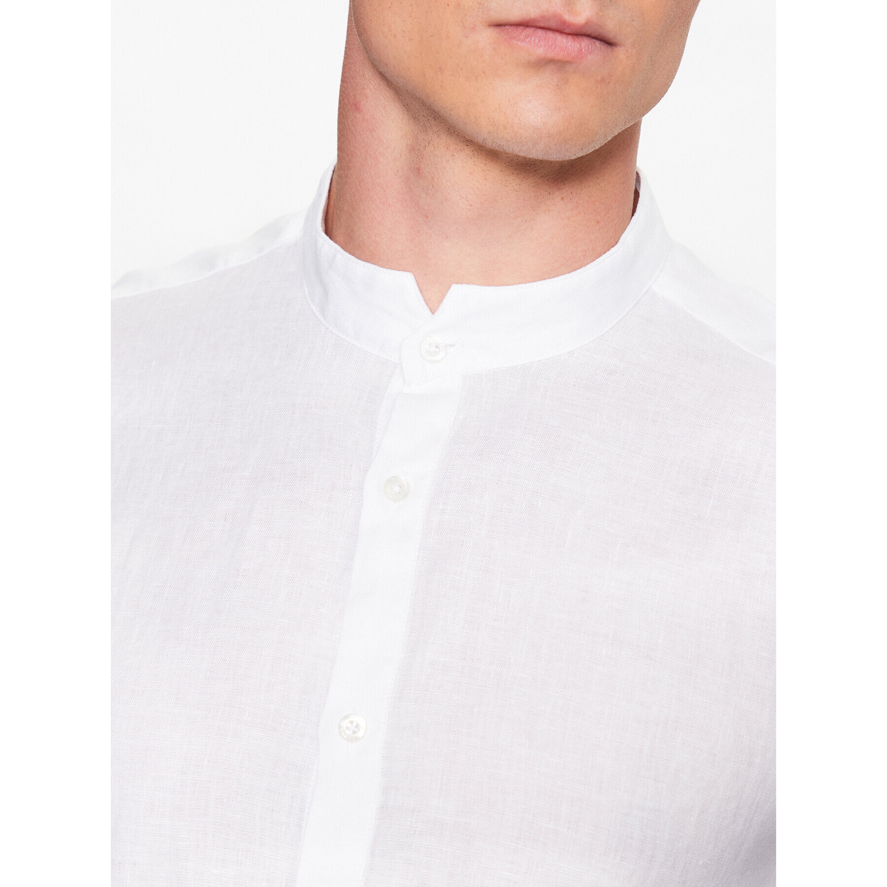 Hugo Риза 50490740 Бял Slim Fit - Pepit.bg