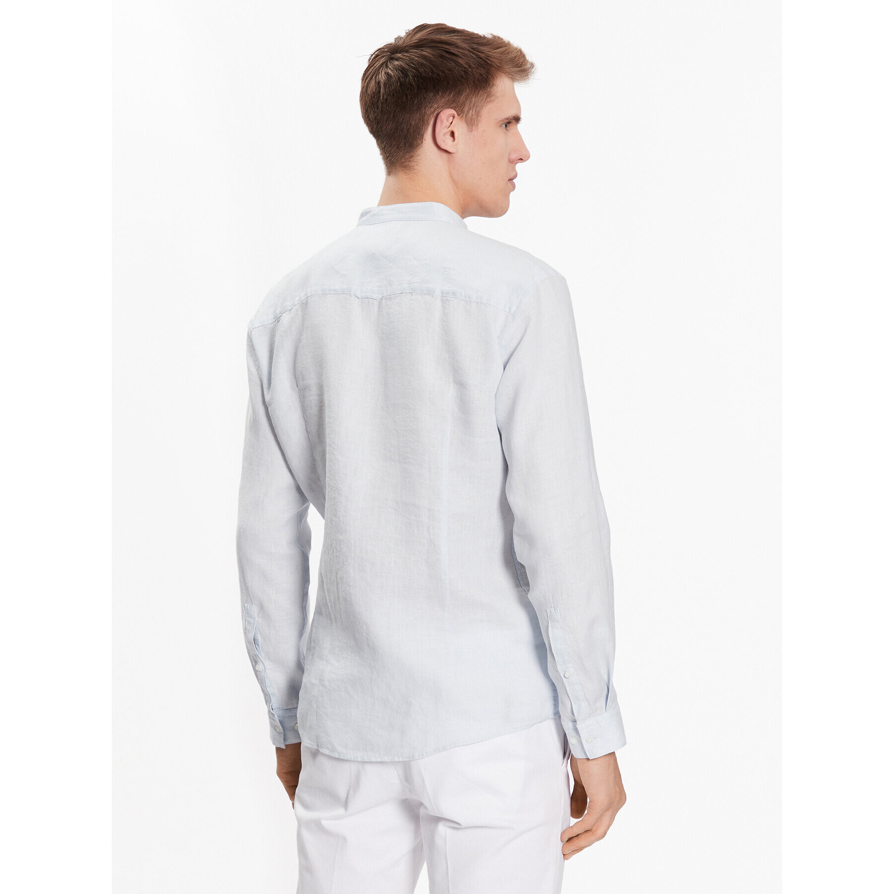 Hugo Риза 50490740 Син Slim Fit - Pepit.bg
