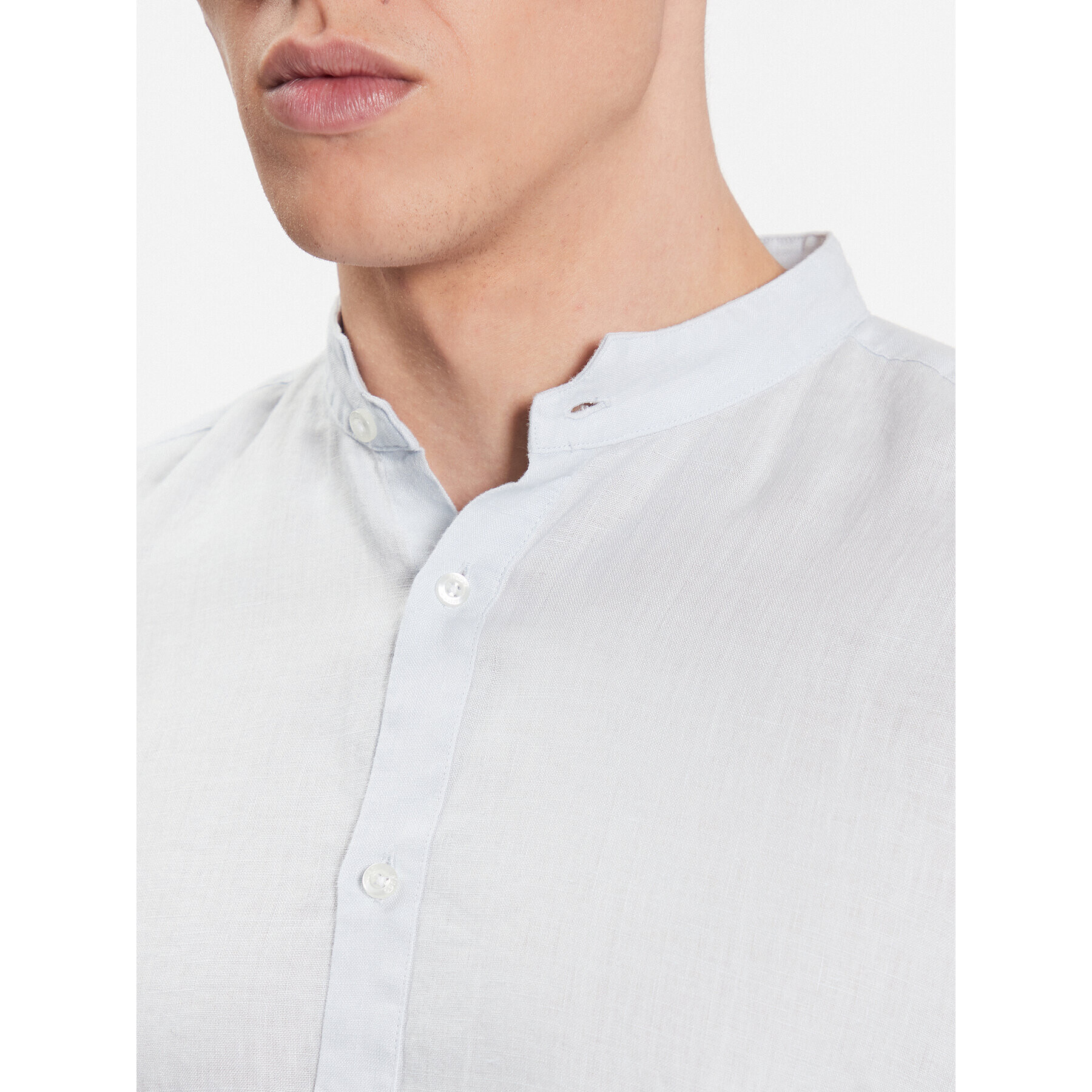 Hugo Риза 50490740 Син Slim Fit - Pepit.bg