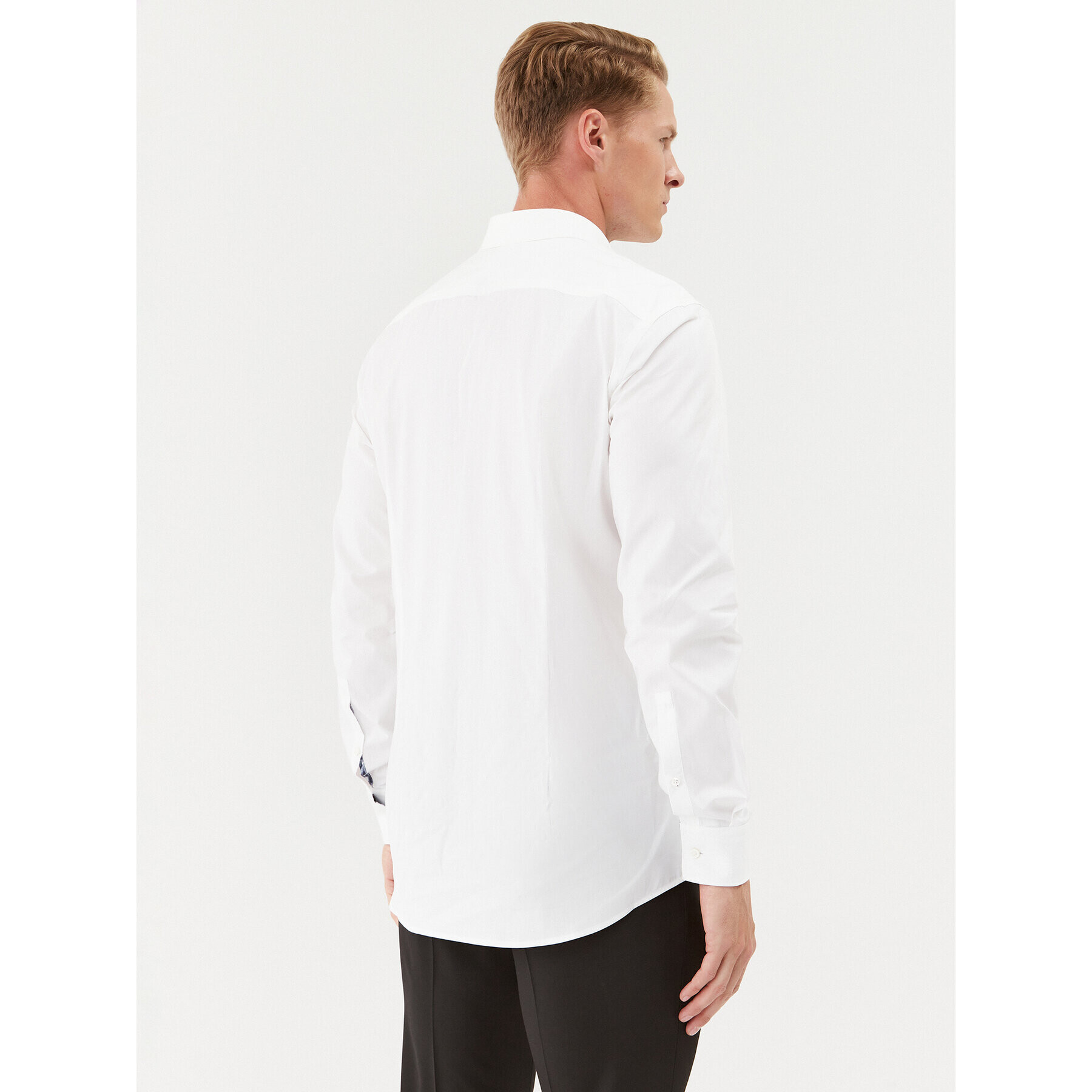 Hugo Риза 50494513 Бял Slim Fit - Pepit.bg