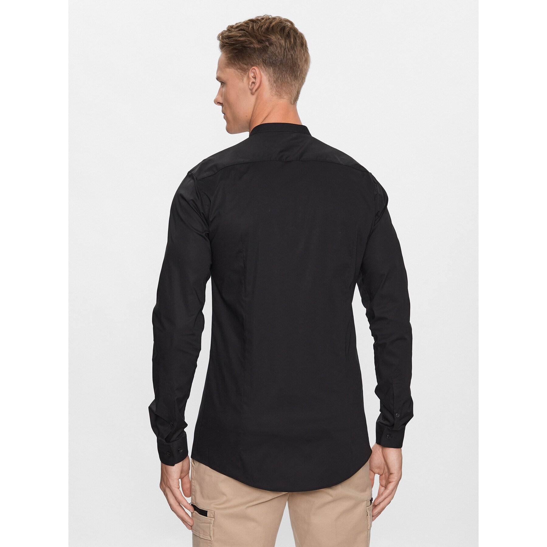Hugo Риза 50495086 Черен Extra Slim Fit - Pepit.bg