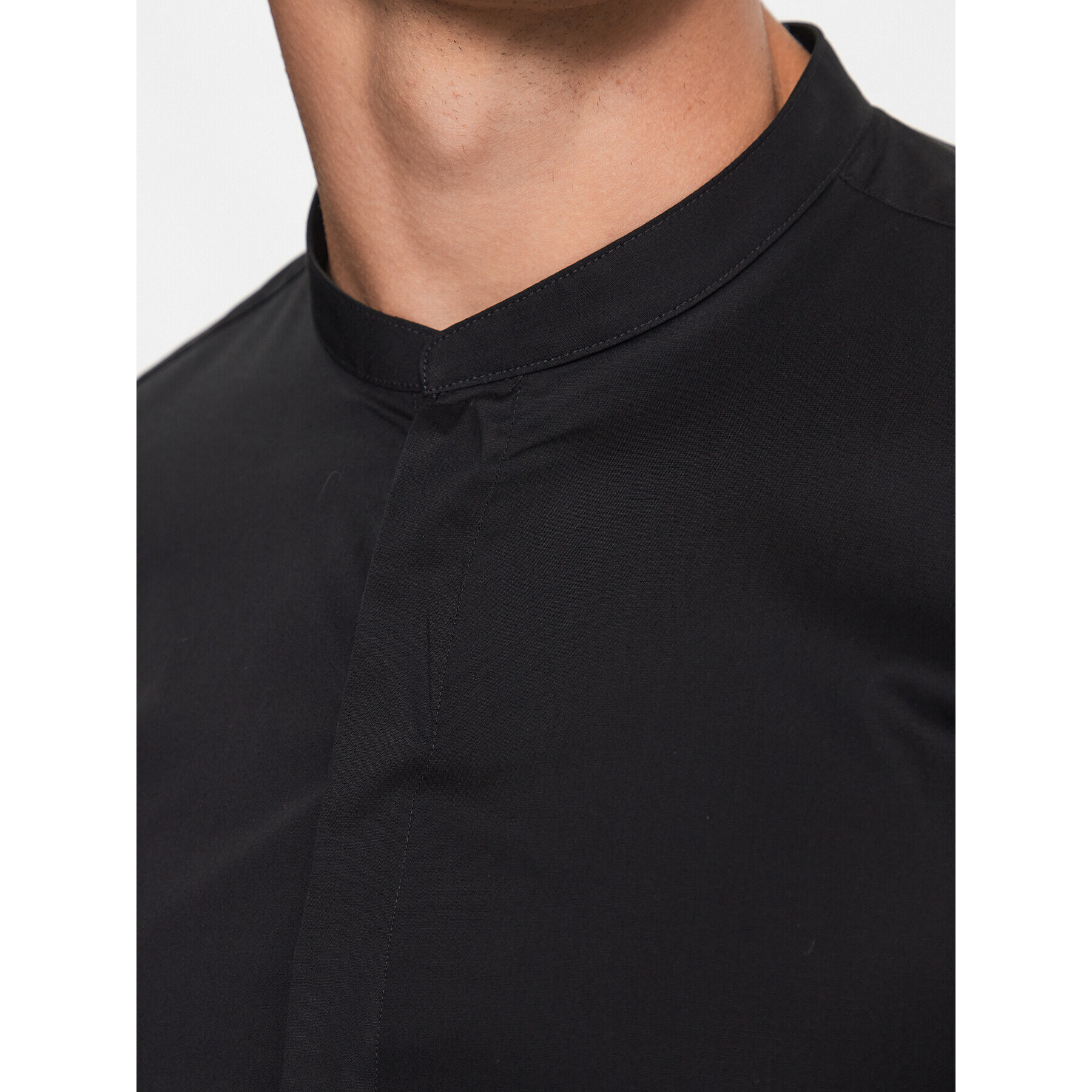 Hugo Риза 50495086 Черен Extra Slim Fit - Pepit.bg