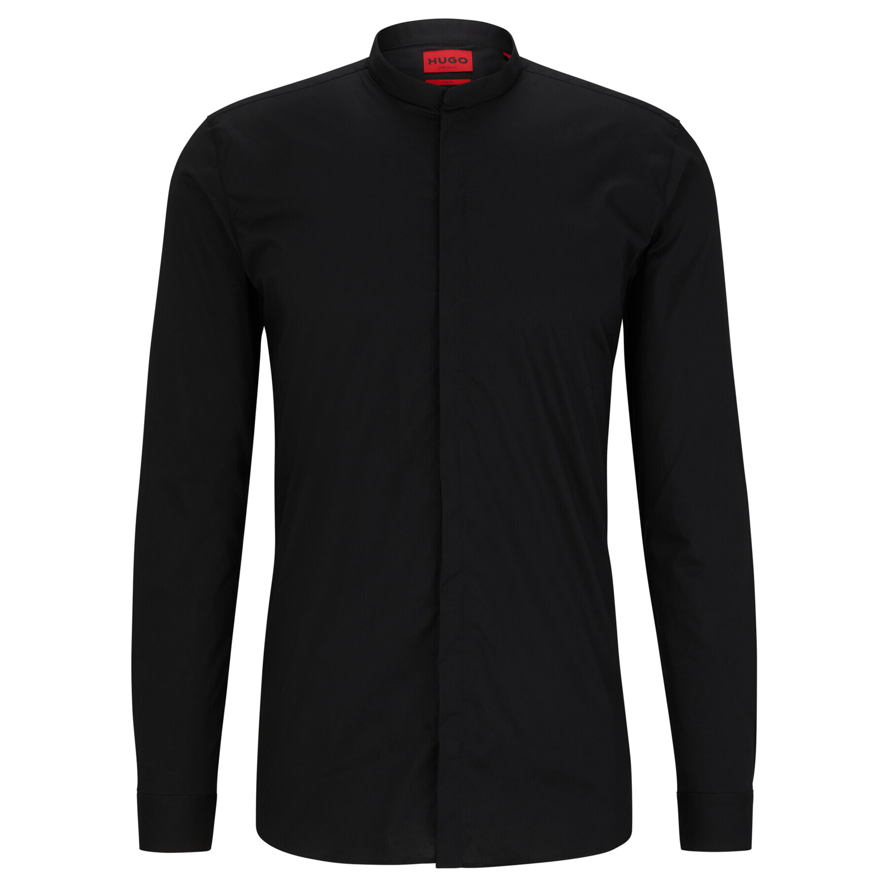 Hugo Риза 50495086 Черен Extra Slim Fit - Pepit.bg