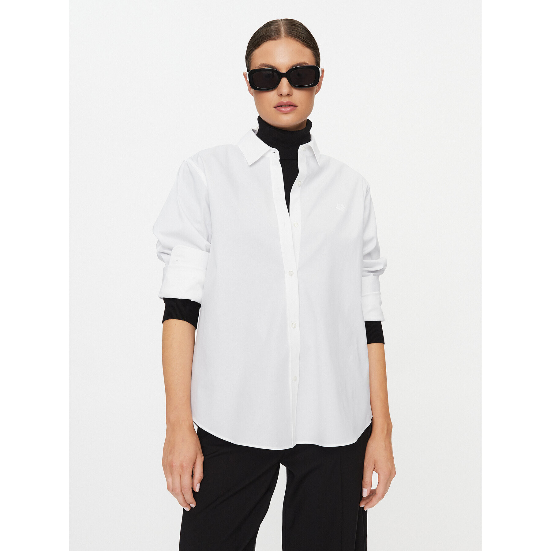 Hugo Риза The Essential 50496339 Бял Regular Fit - Pepit.bg
