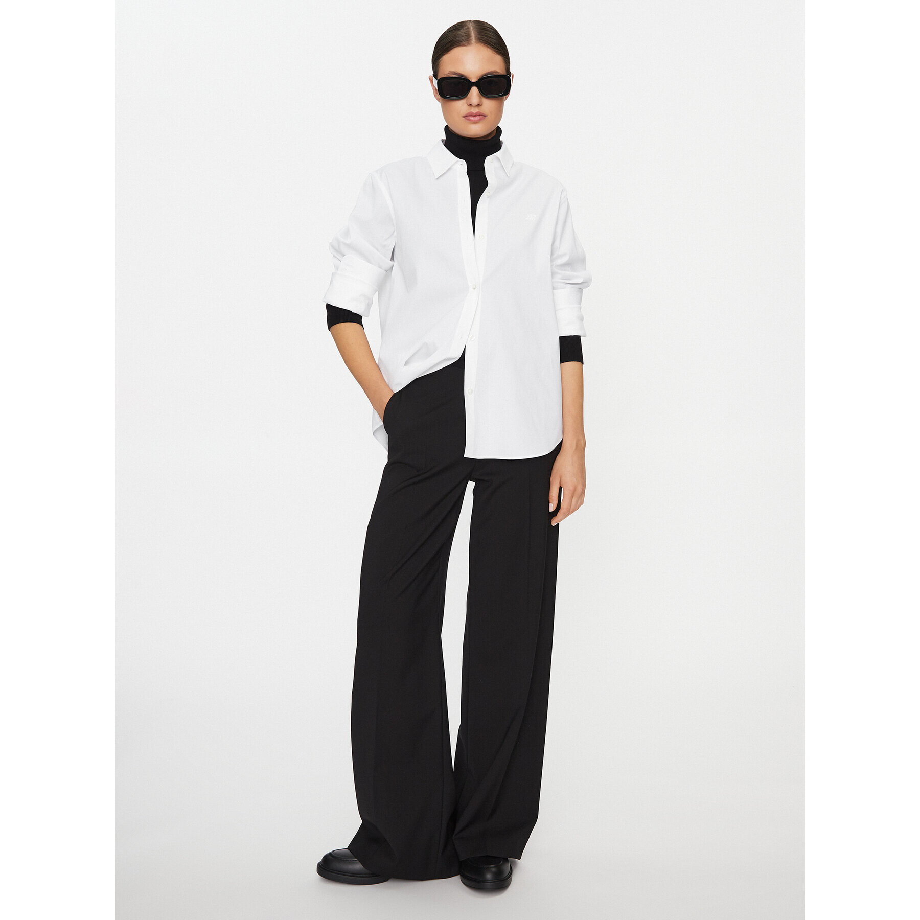 Hugo Риза The Essential 50496339 Бял Regular Fit - Pepit.bg