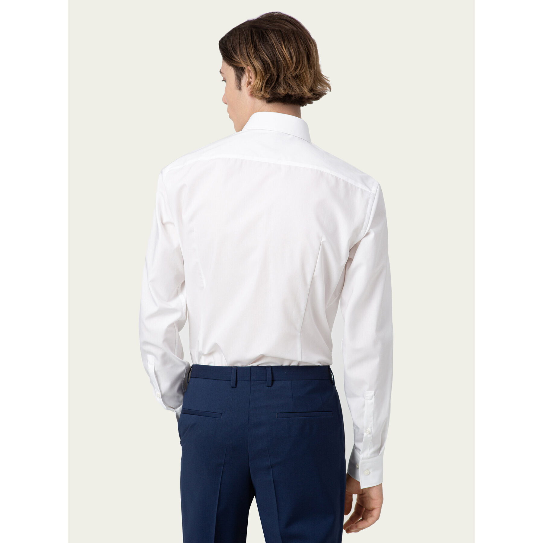 Hugo Риза C-Jenno 50289499 Бял Slim Fit - Pepit.bg