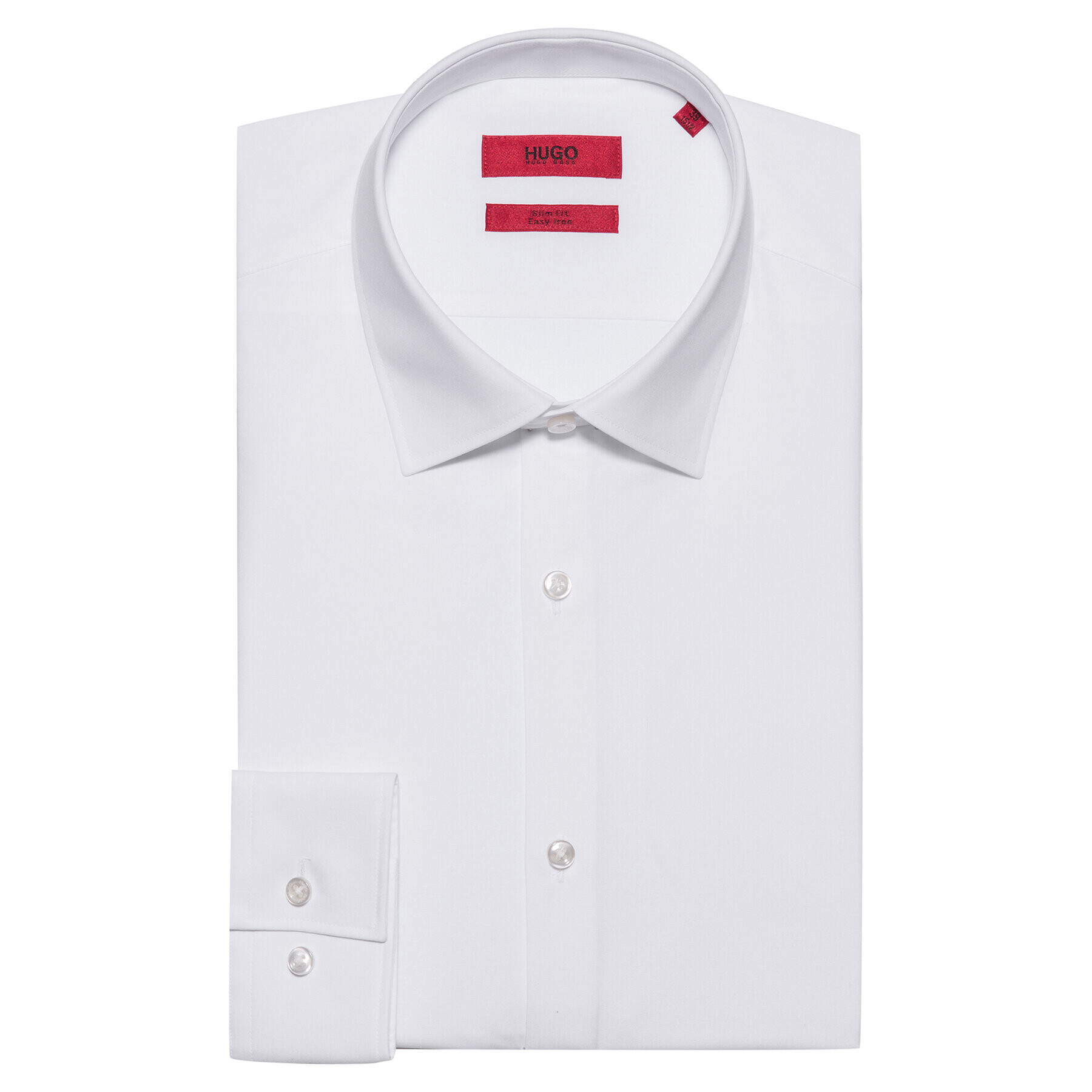Hugo Риза C-Jenno 50289499 Бял Slim Fit - Pepit.bg