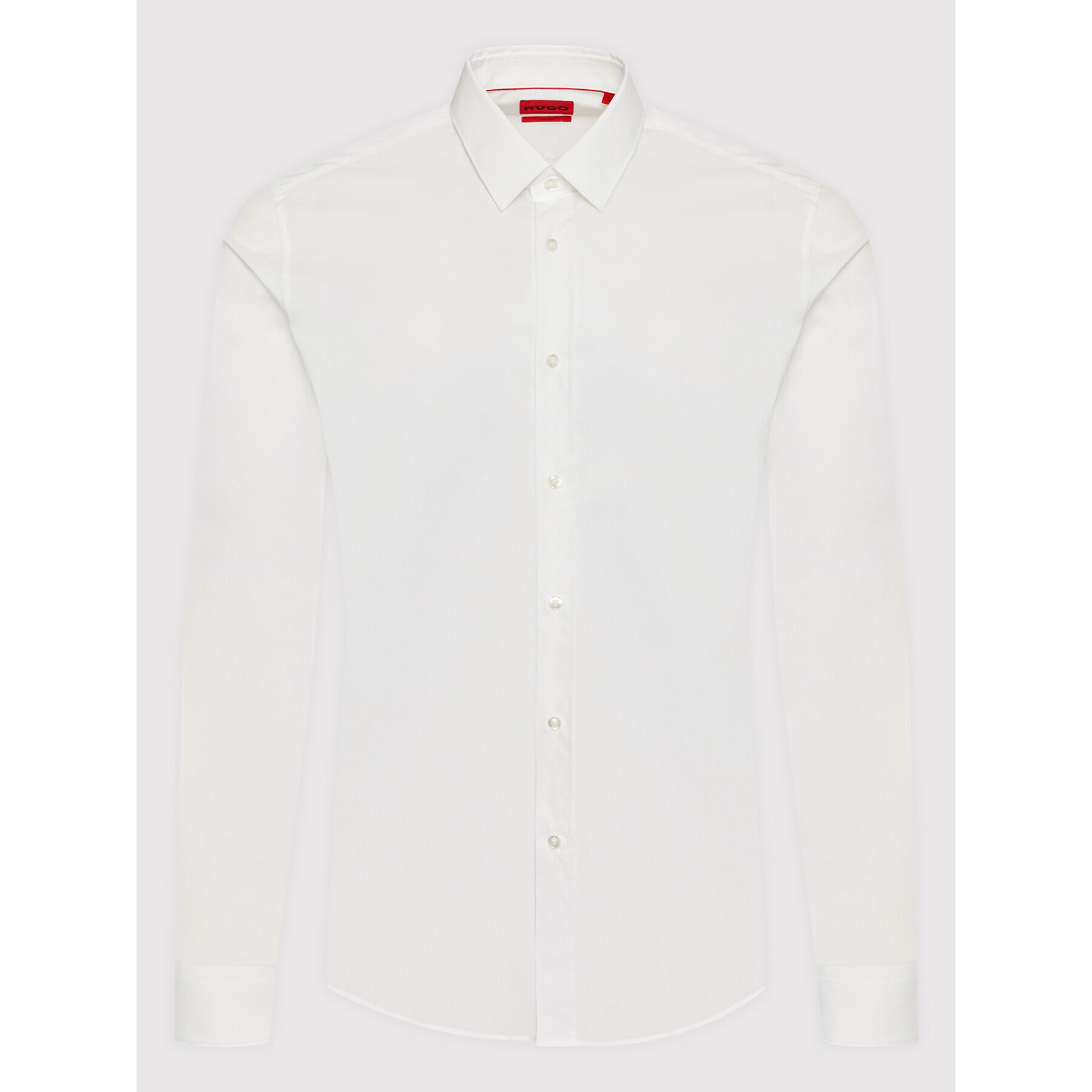 Hugo Риза Elisha02 50479396 Бял Extra Slim Fit - Pepit.bg