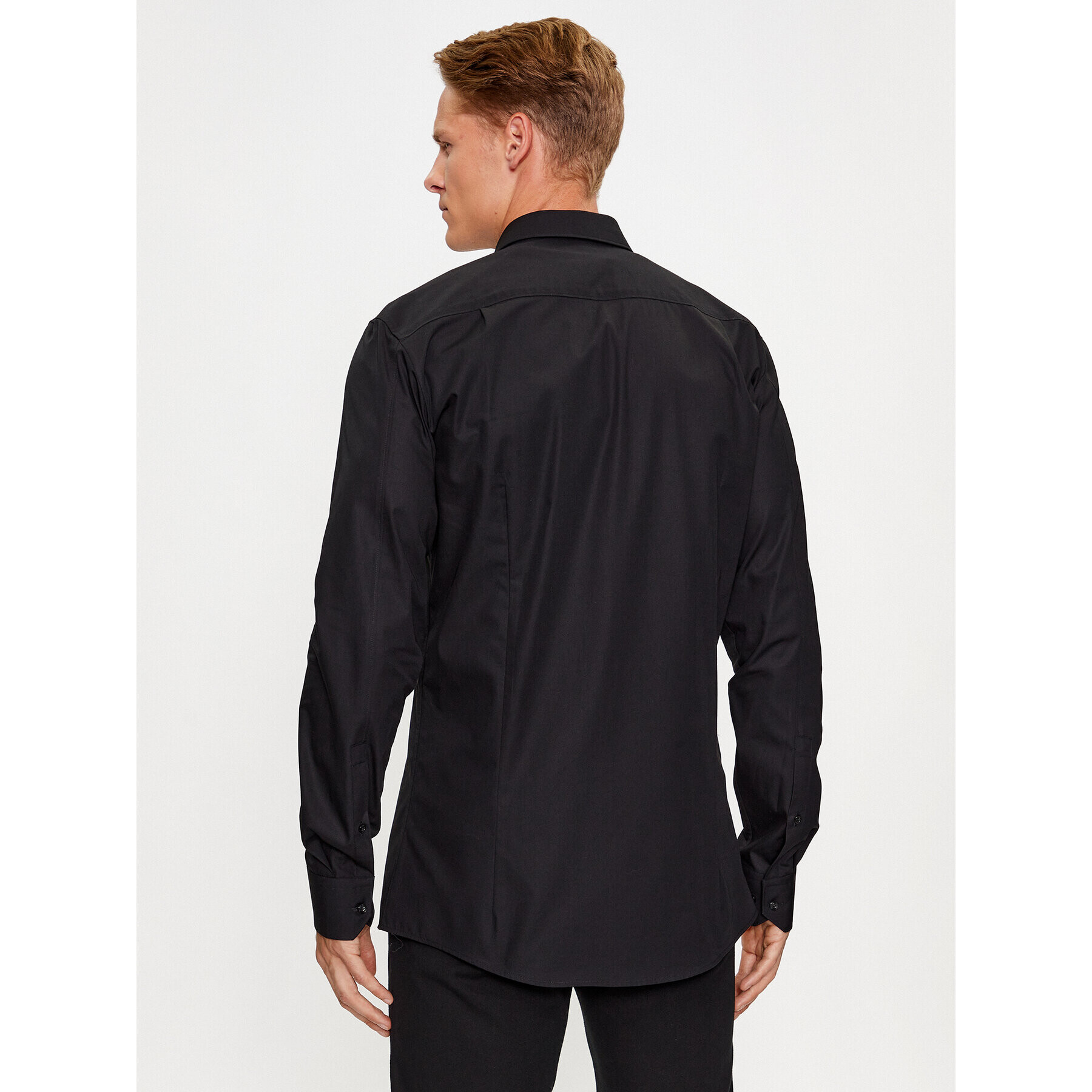 Hugo Риза Elisha02 50495087 Черен Extra Slim Fit - Pepit.bg