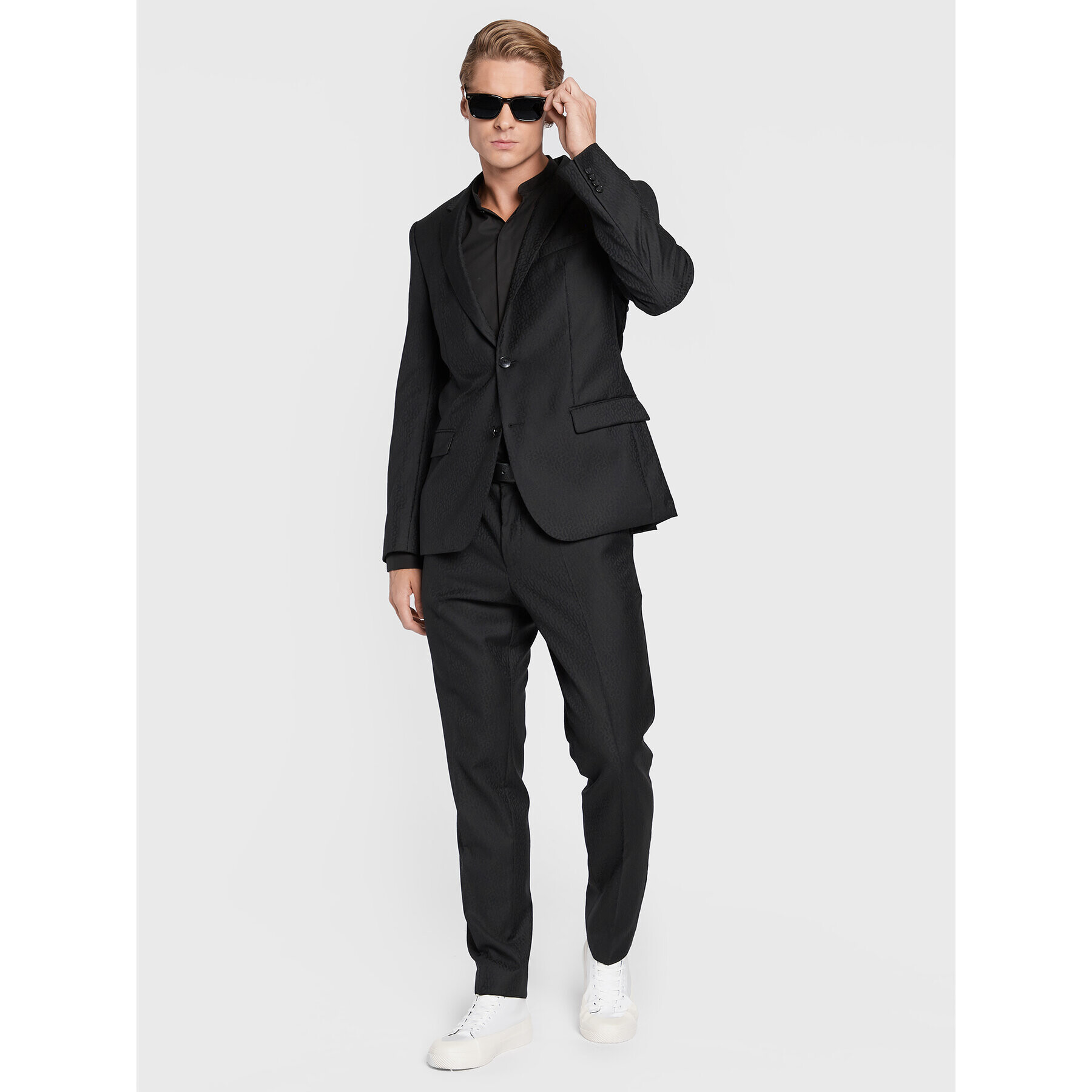 Hugo Риза Enrique 50458109 Черен Extra Slim Fit - Pepit.bg