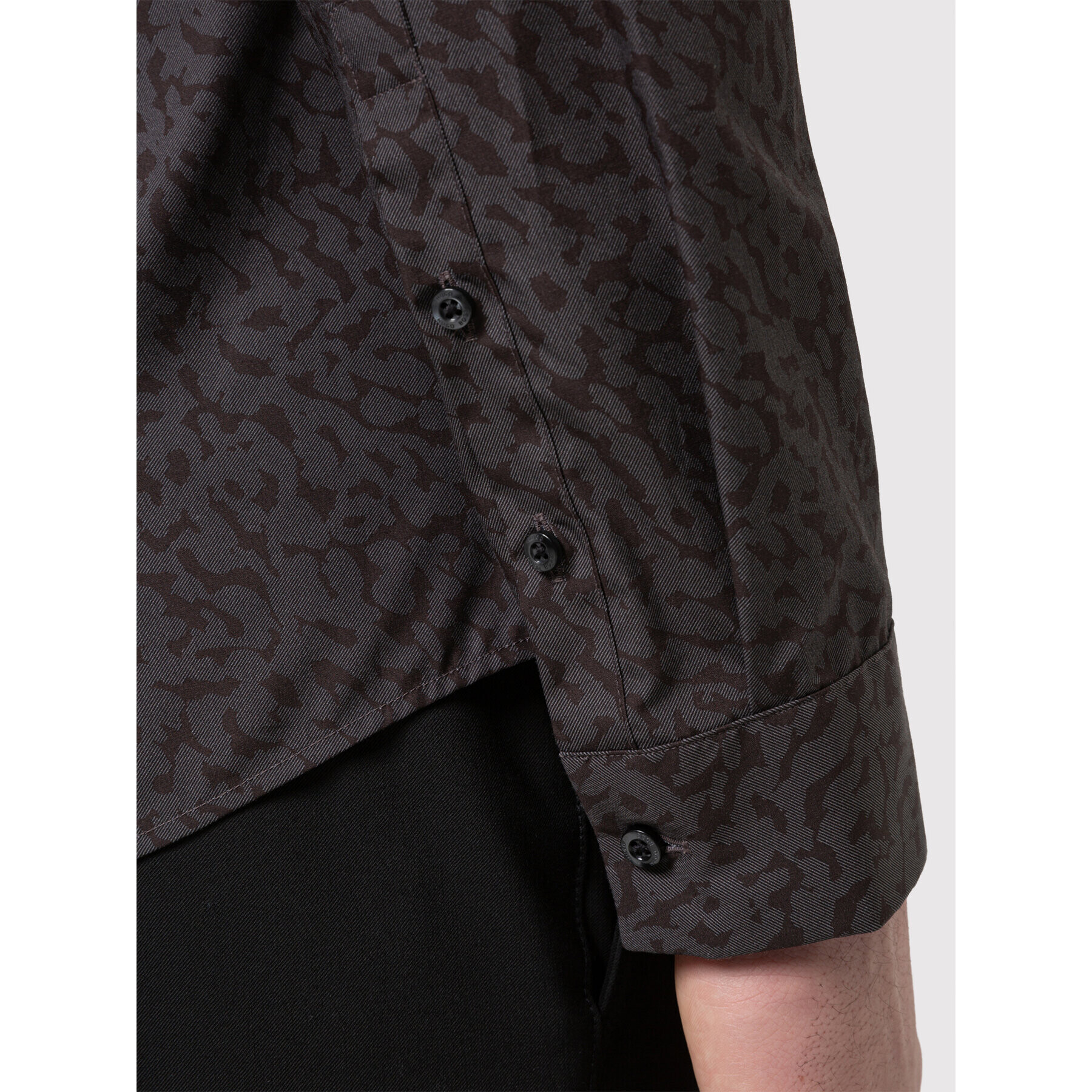 Hugo Риза Ero3-W 50449762 Черен Extra Slim Fit - Pepit.bg