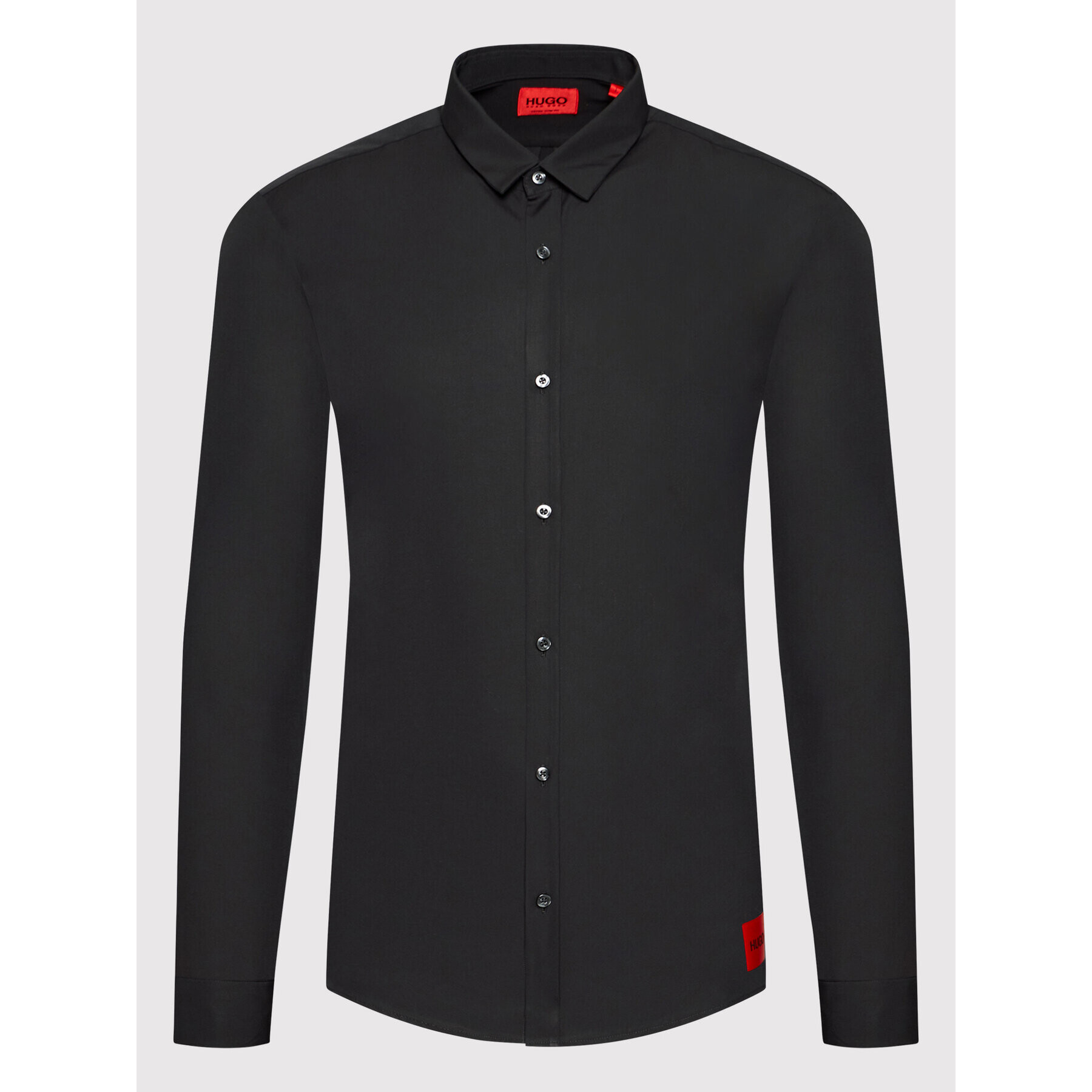 Hugo Риза Ero3-W 50450179 Черен Extra Slim Fit - Pepit.bg