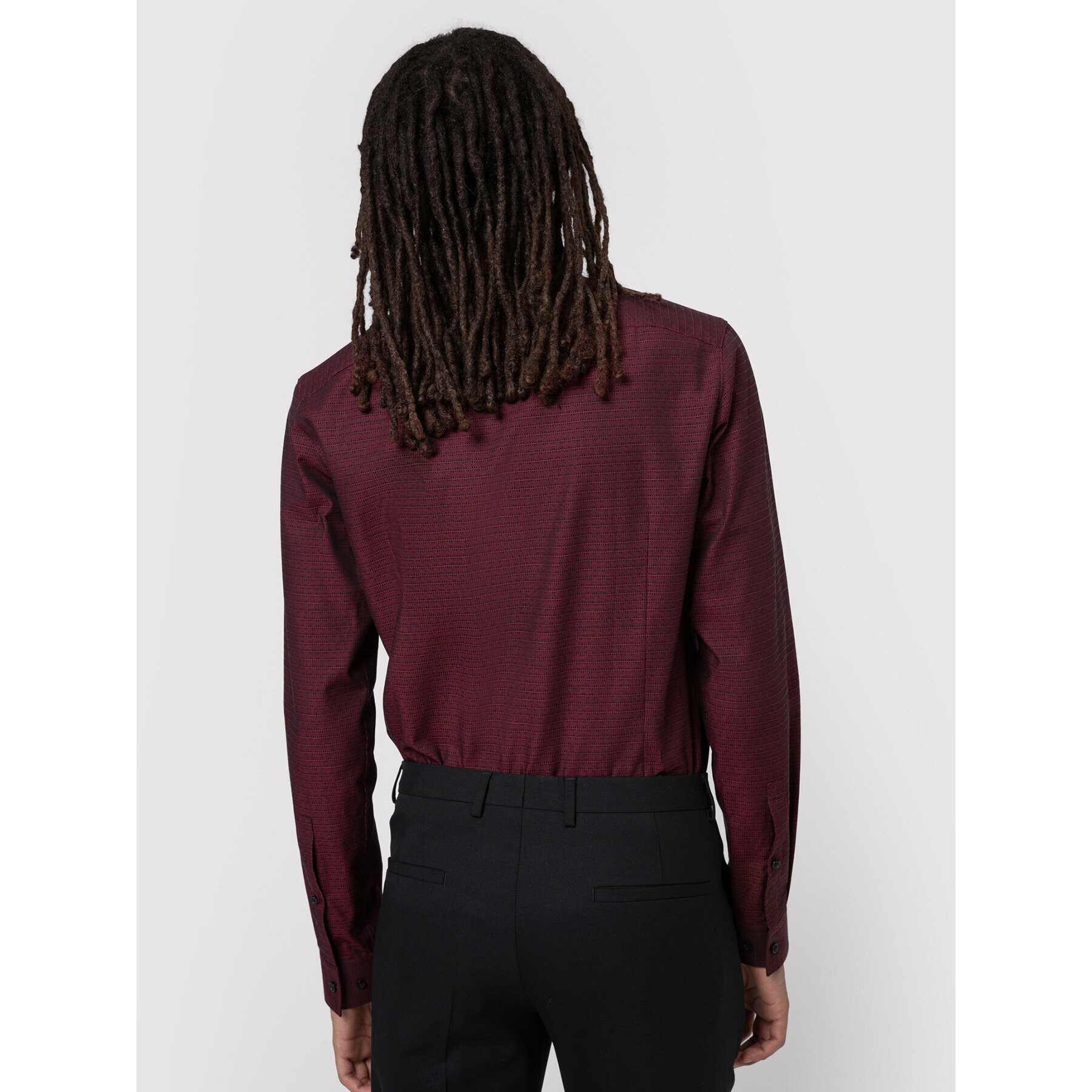 Hugo Риза Erriko 50443546 Бордо Extra Slim Fit - Pepit.bg