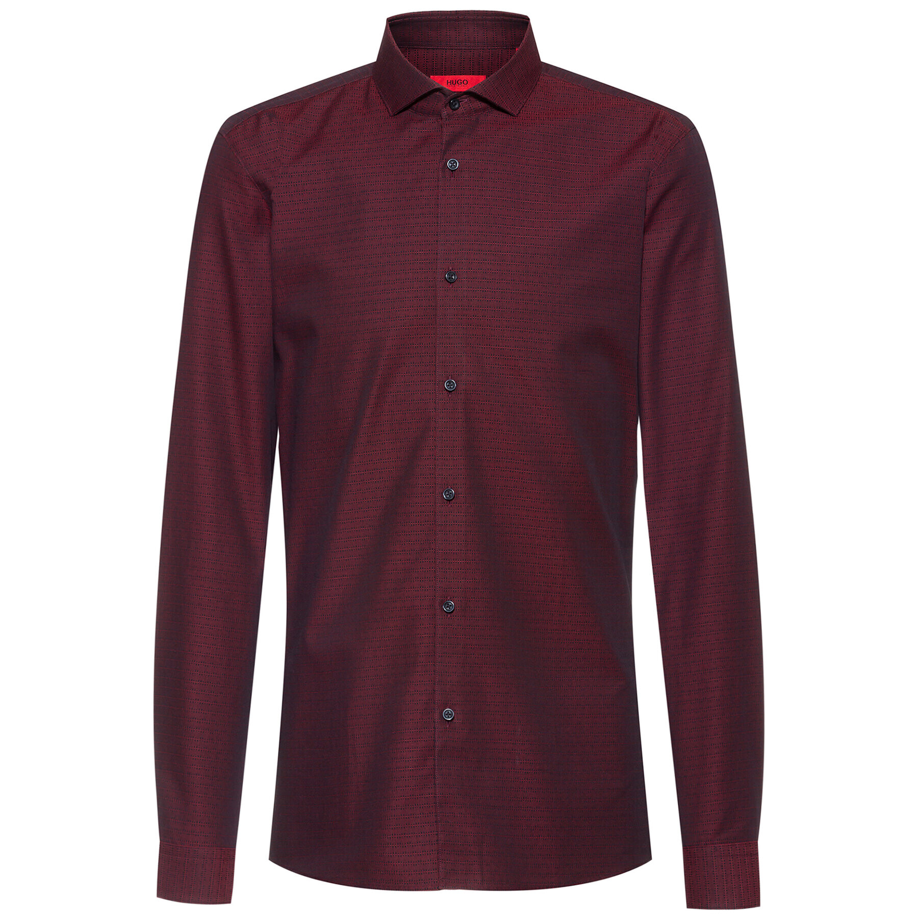 Hugo Риза Erriko 50443546 Бордо Extra Slim Fit - Pepit.bg