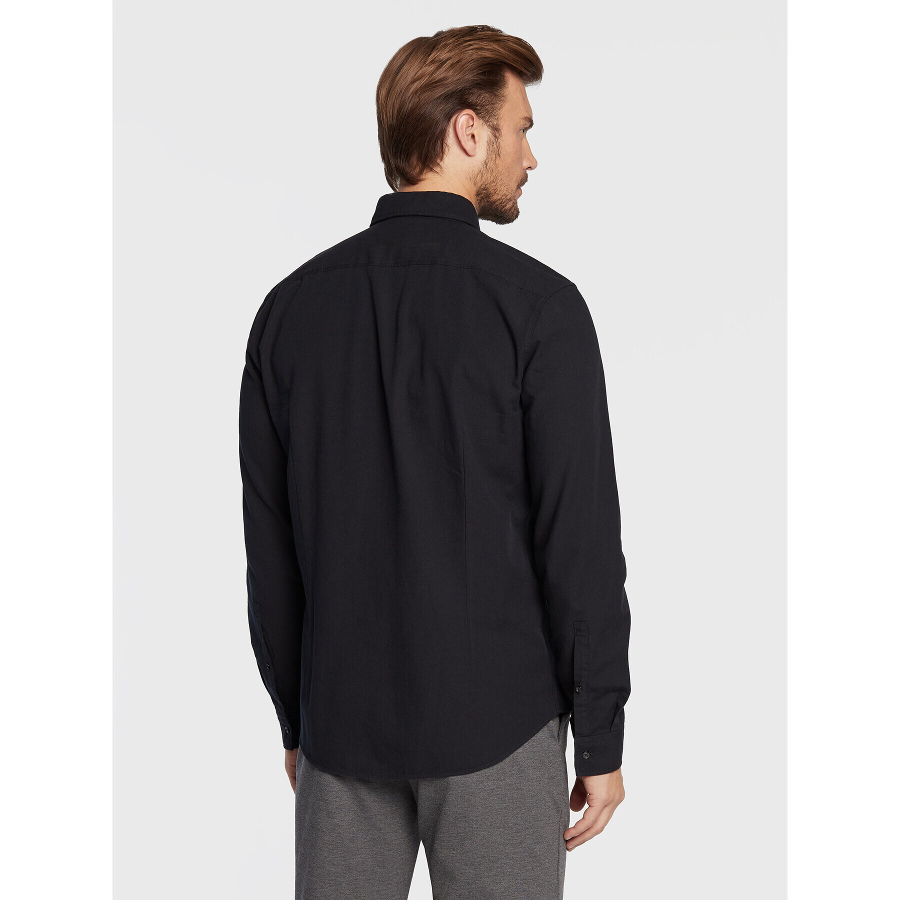 Hugo Риза Evito 50479302 Черен Slim Fit - Pepit.bg