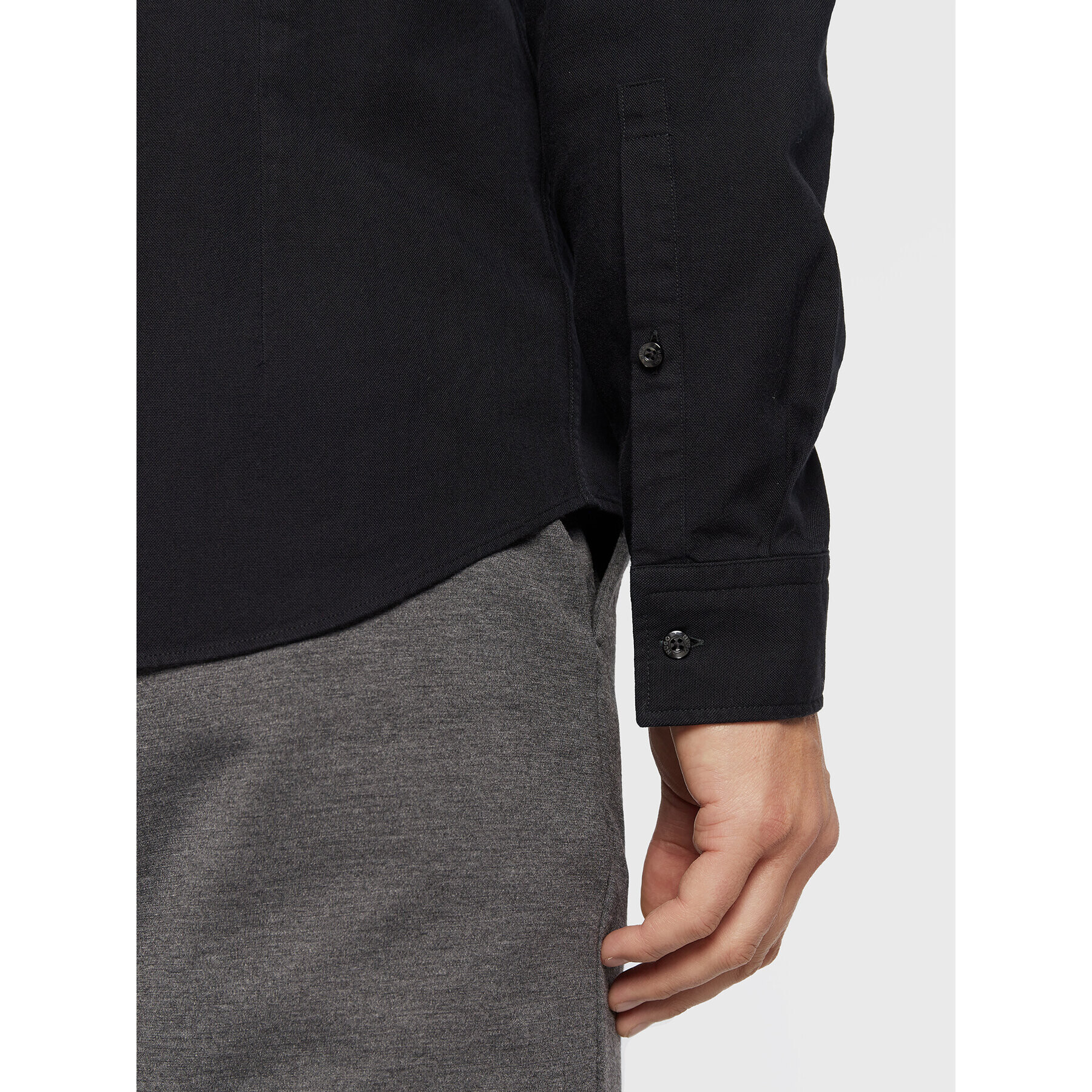 Hugo Риза Evito 50479302 Черен Slim Fit - Pepit.bg
