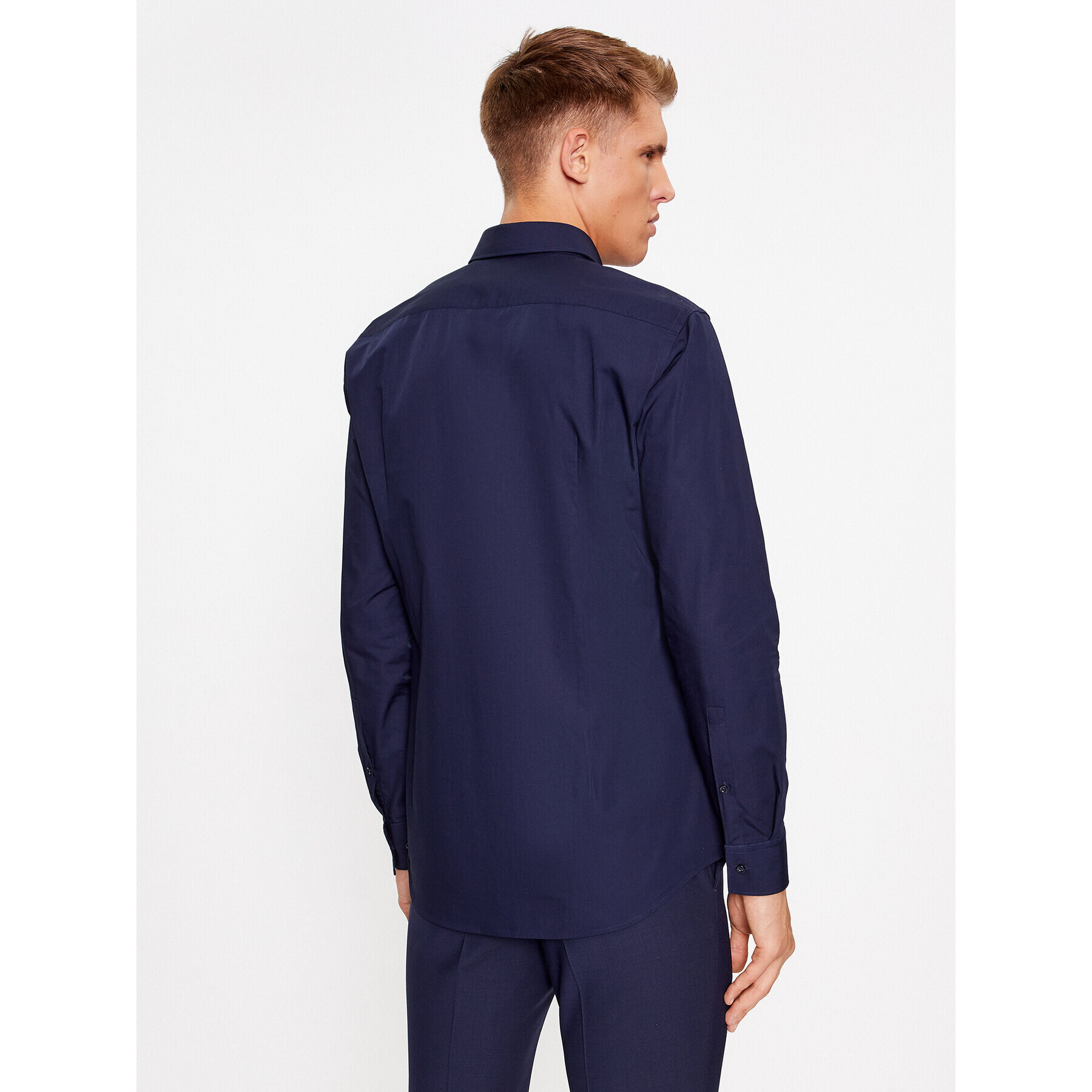 Hugo Риза Kenno 50289499 Син Slim Fit - Pepit.bg