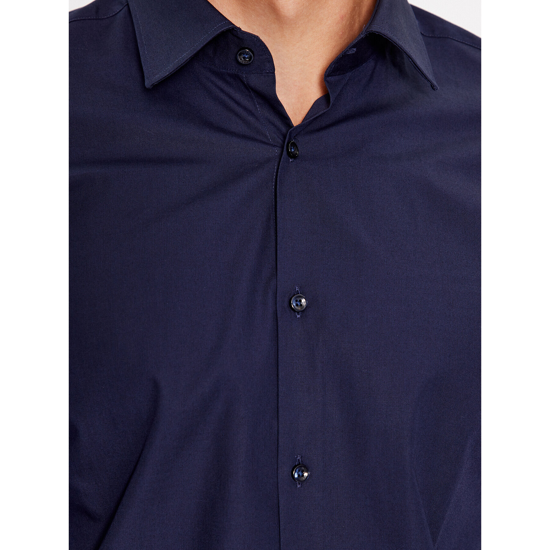 Hugo Риза Kenno 50289499 Син Slim Fit - Pepit.bg