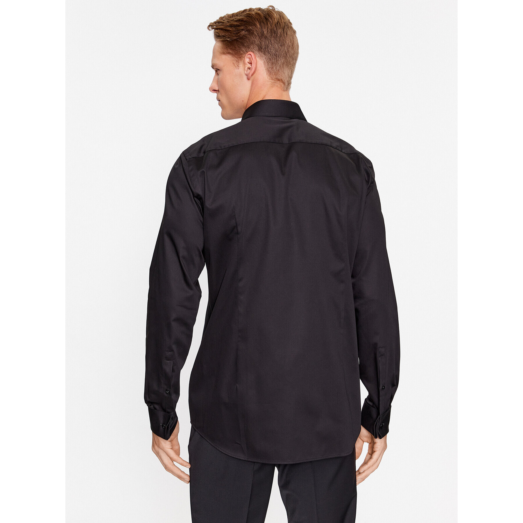 Hugo Риза King 50500956 Черен Slim Fit - Pepit.bg