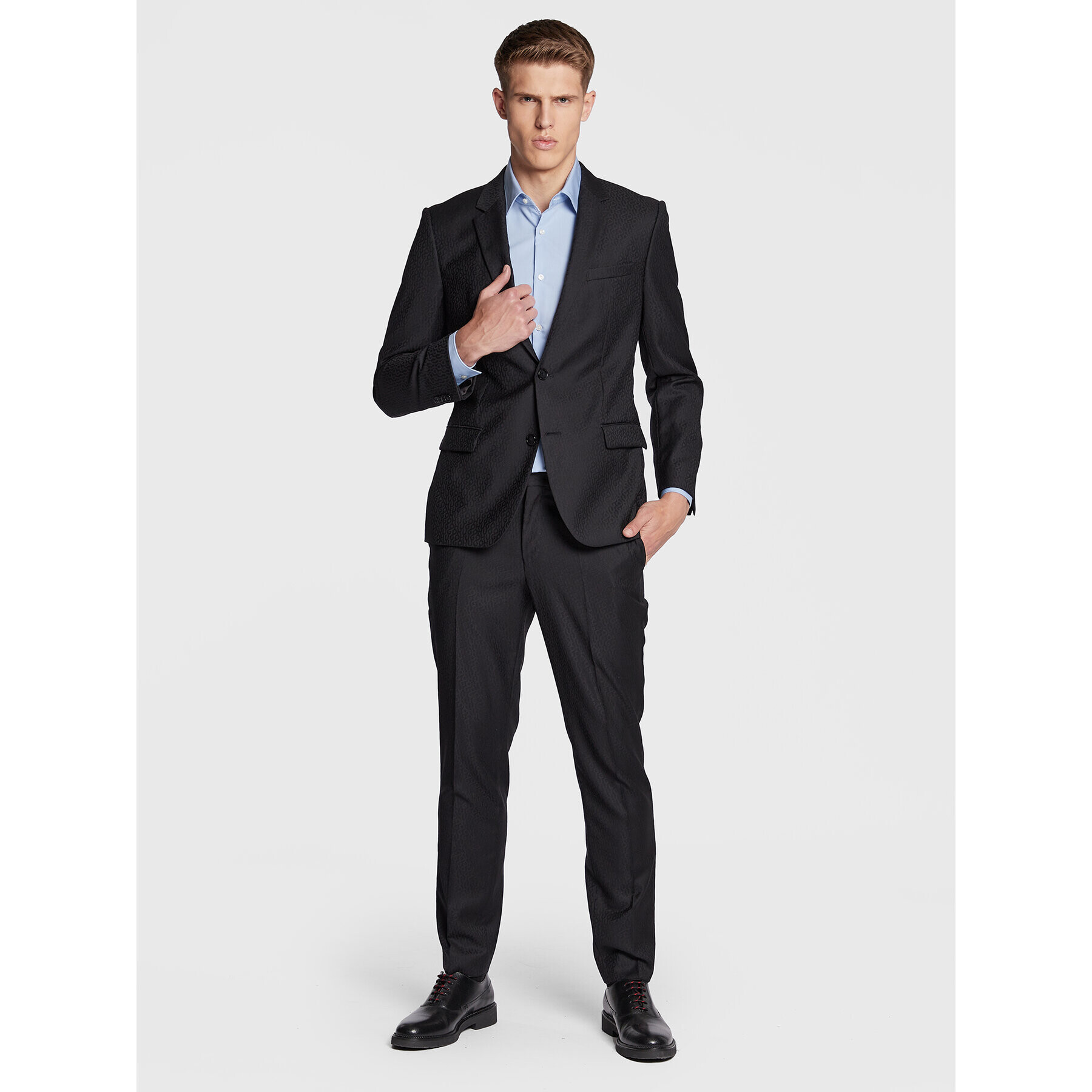 Hugo Риза Koey 50479227 Син Slim Fit - Pepit.bg