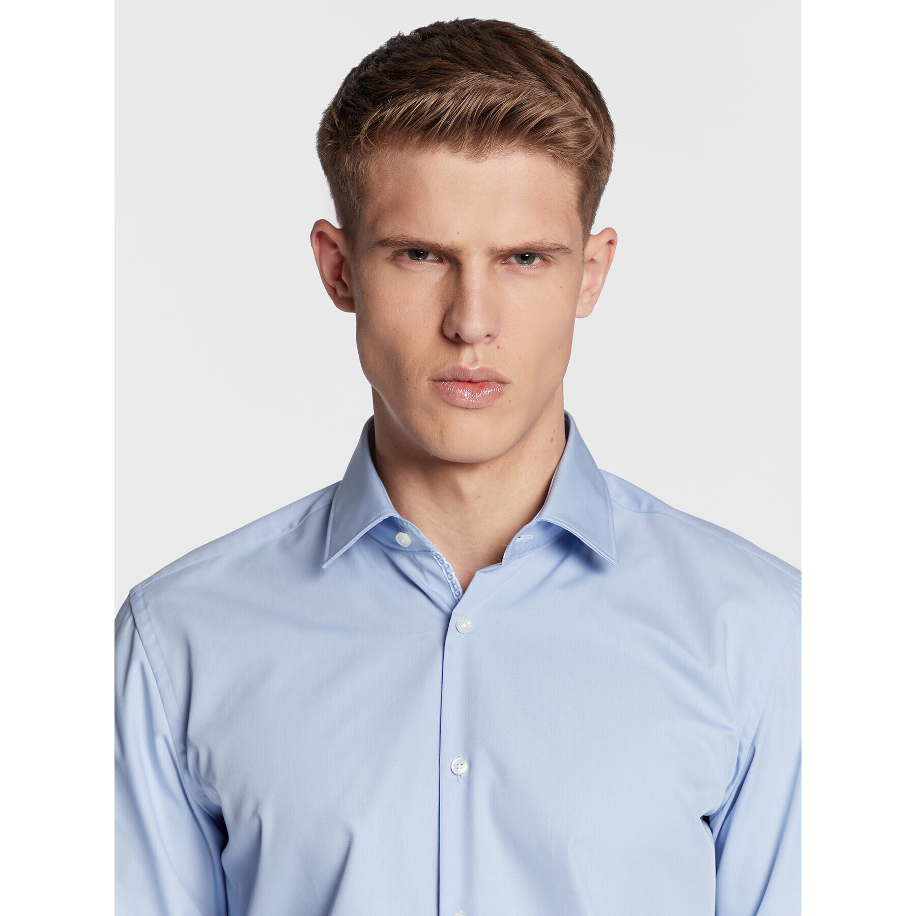 Hugo Риза Koey 50479227 Син Slim Fit - Pepit.bg