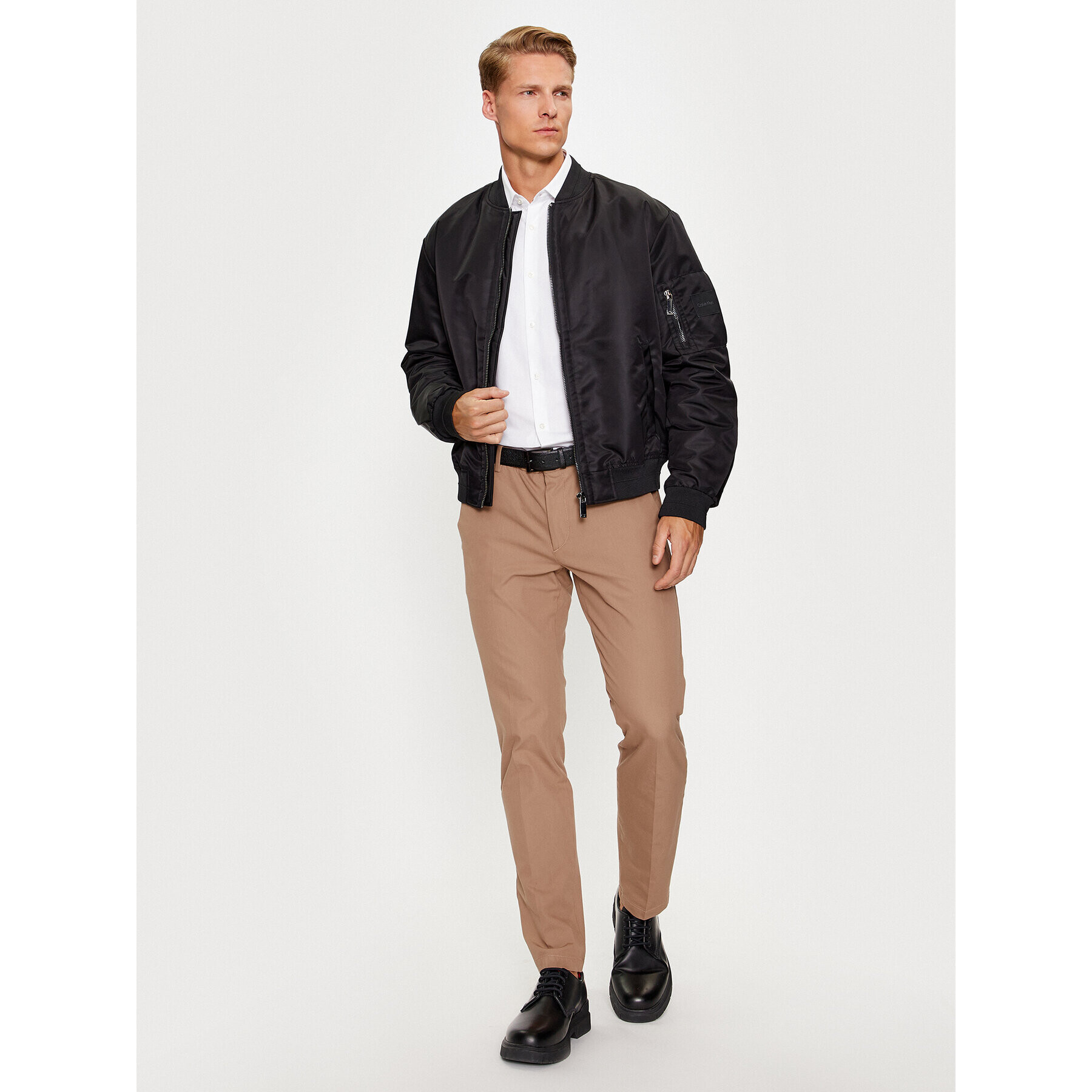 Hugo Риза Koey 50494531 Бял Slim Fit - Pepit.bg