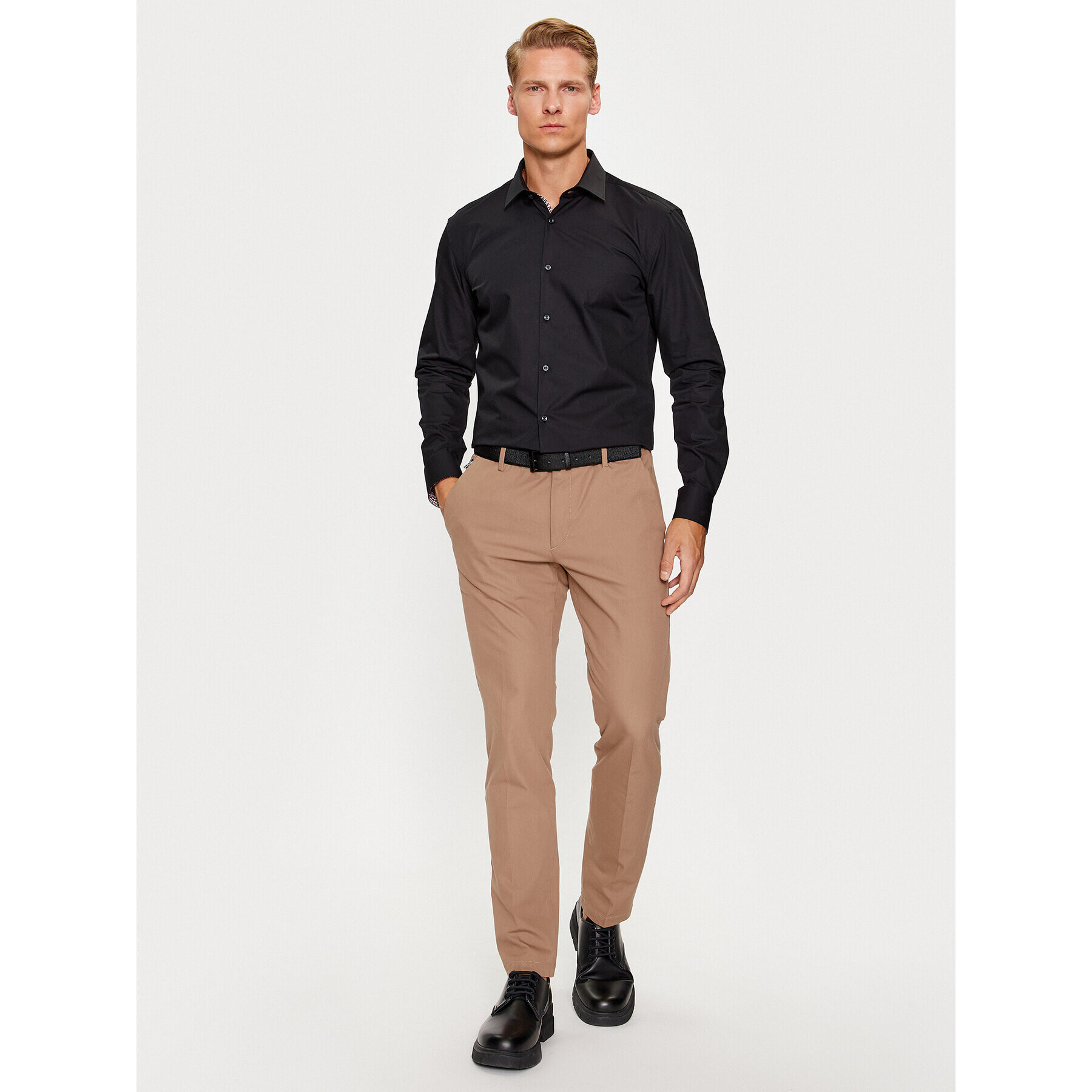 Hugo Риза Koey 50494531 Черен Slim Fit - Pepit.bg