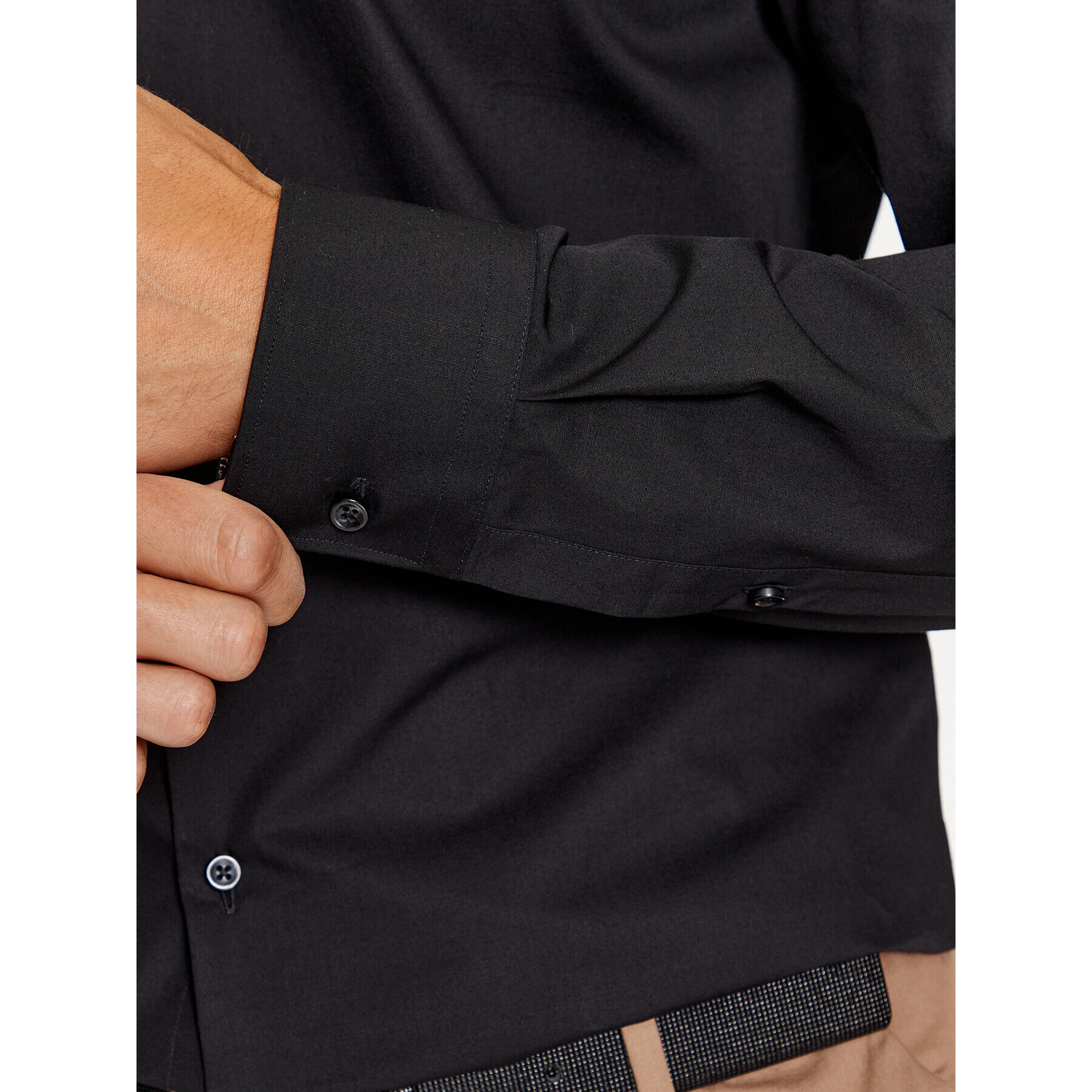 Hugo Риза Koey 50494531 Черен Slim Fit - Pepit.bg