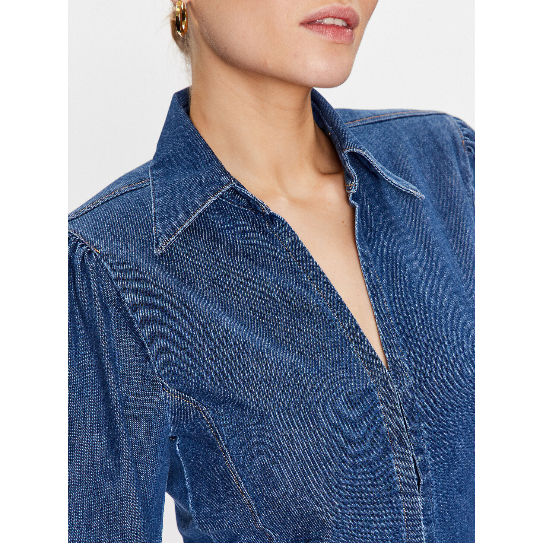 Hugo Рокля 50484190 Син Slim Fit - Pepit.bg