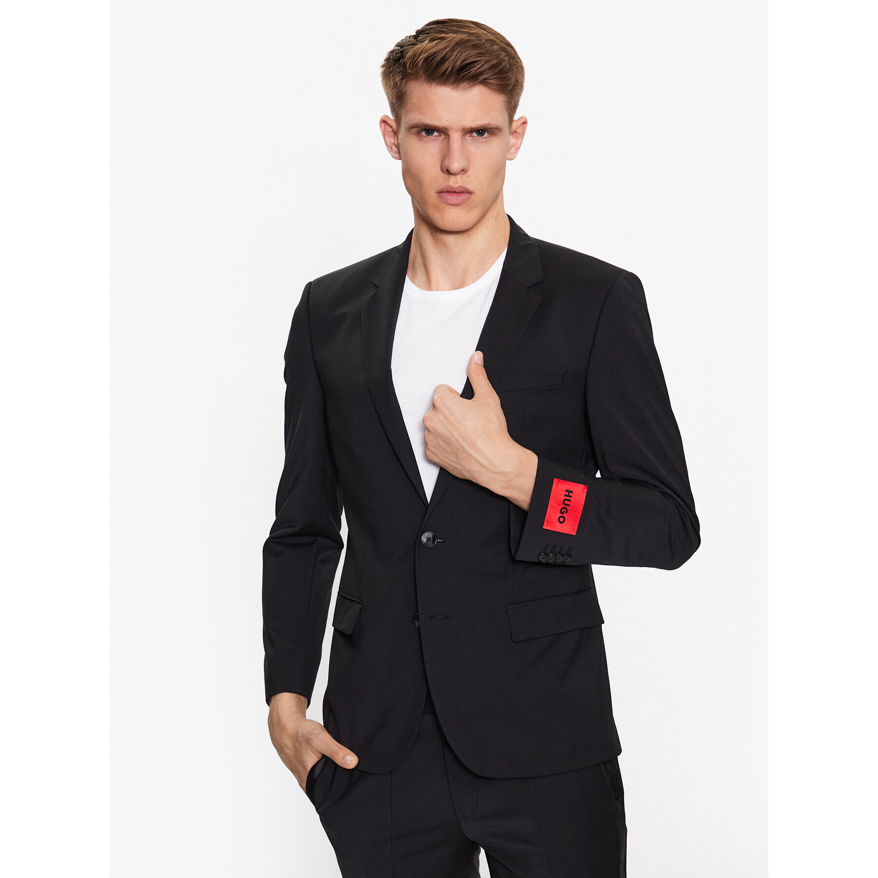 Hugo Сако 50446541 Черен Slim Fit - Pepit.bg
