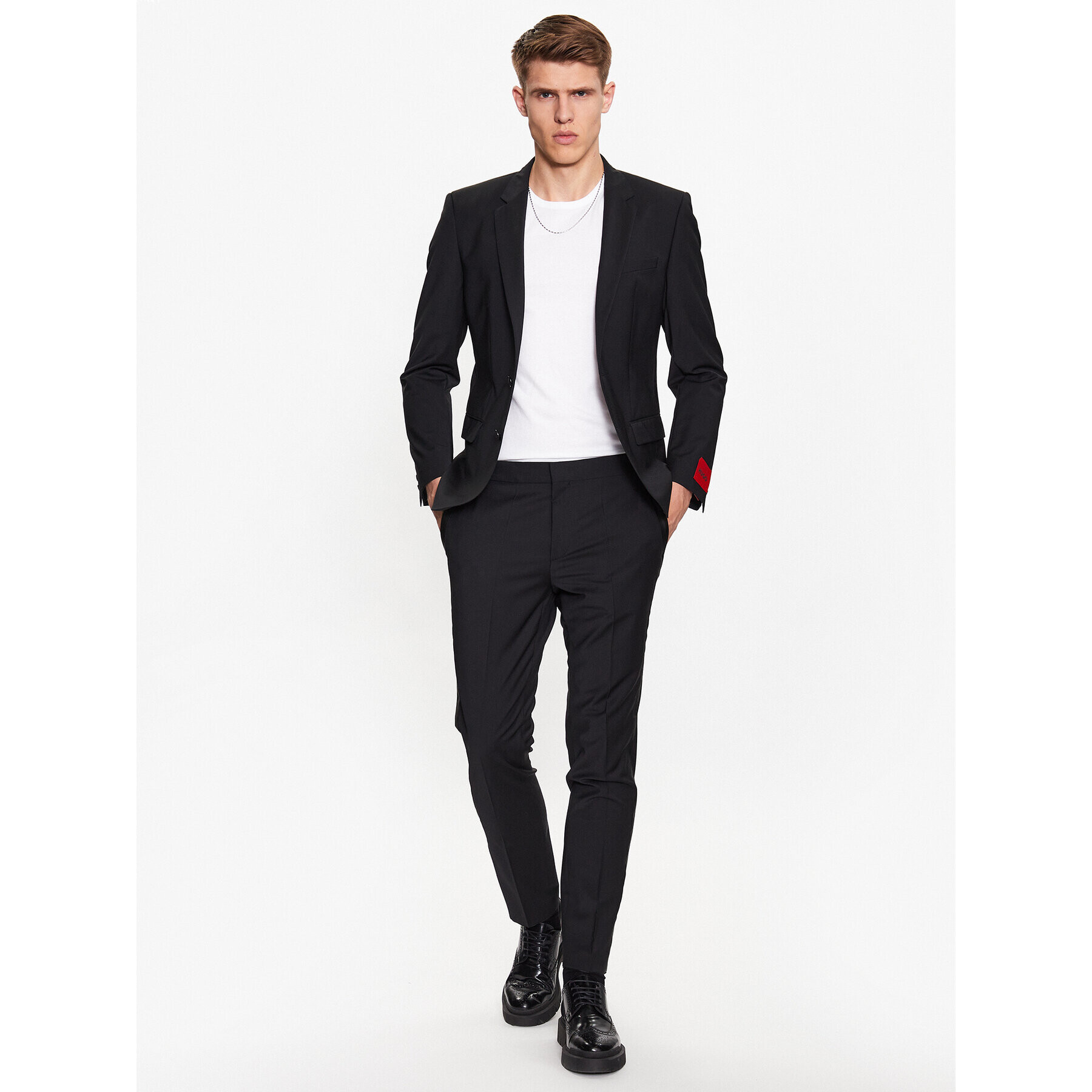 Hugo Сако 50446541 Черен Slim Fit - Pepit.bg