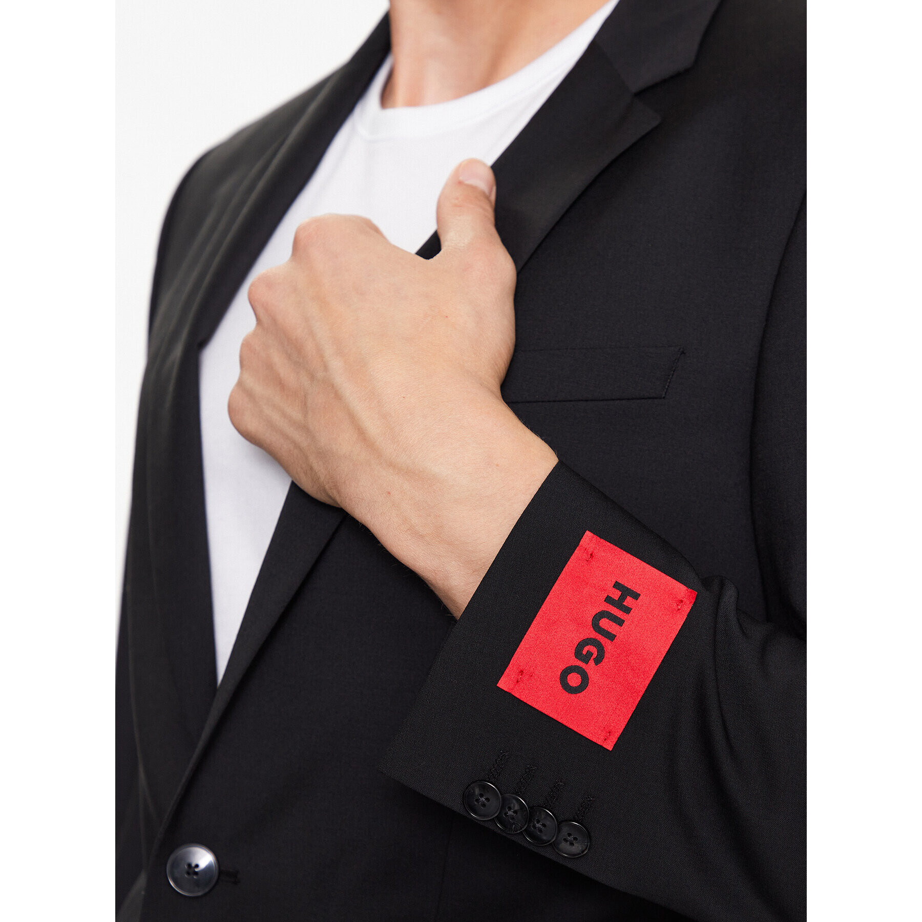 Hugo Сако 50446541 Черен Slim Fit - Pepit.bg