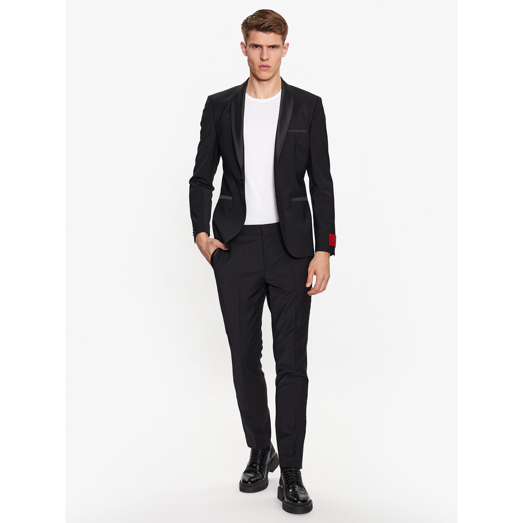 Hugo Сако 50476333 Черен Extra Slim Fit - Pepit.bg