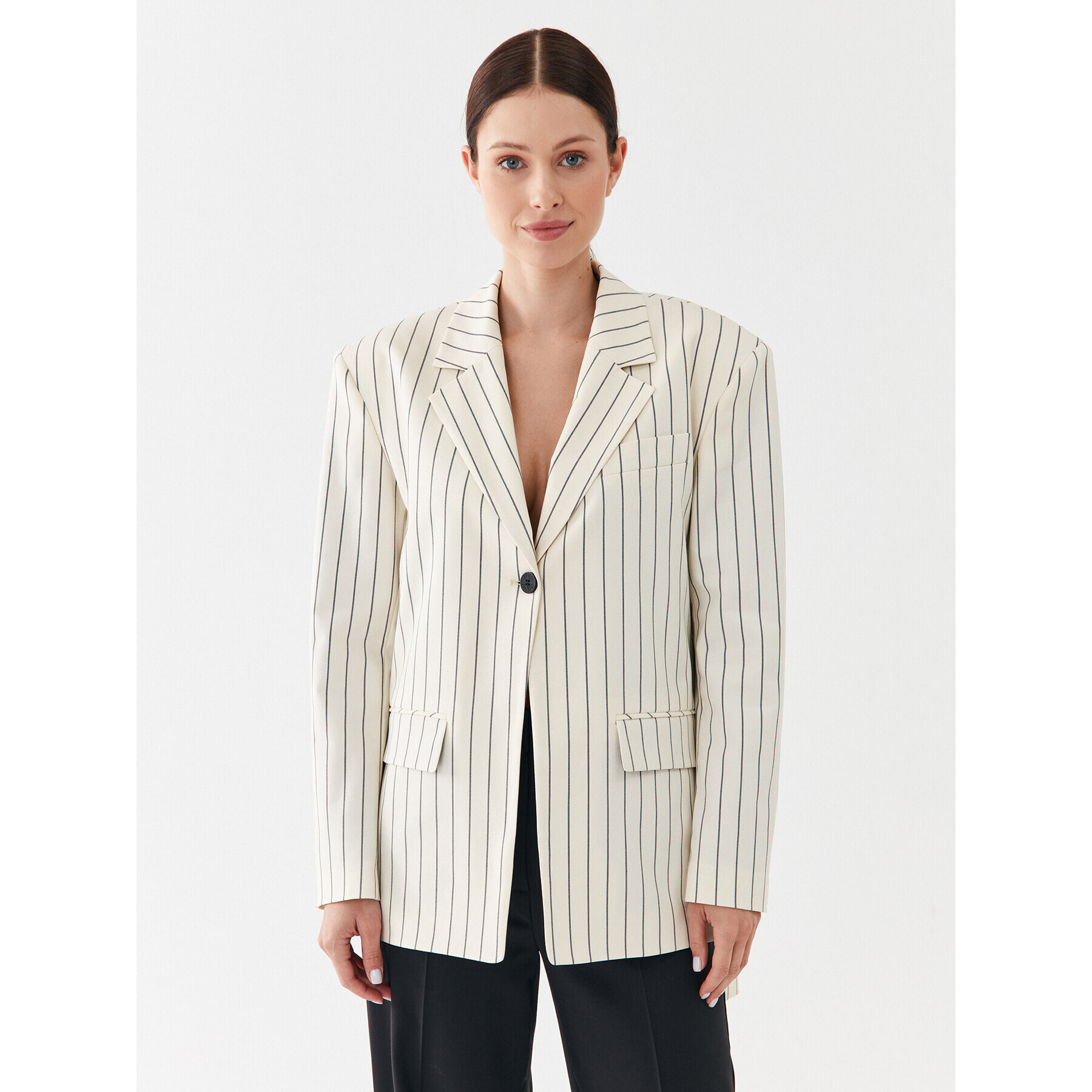 Hugo Сако Aeva 50494497 Бежов Relaxed Fit - Pepit.bg