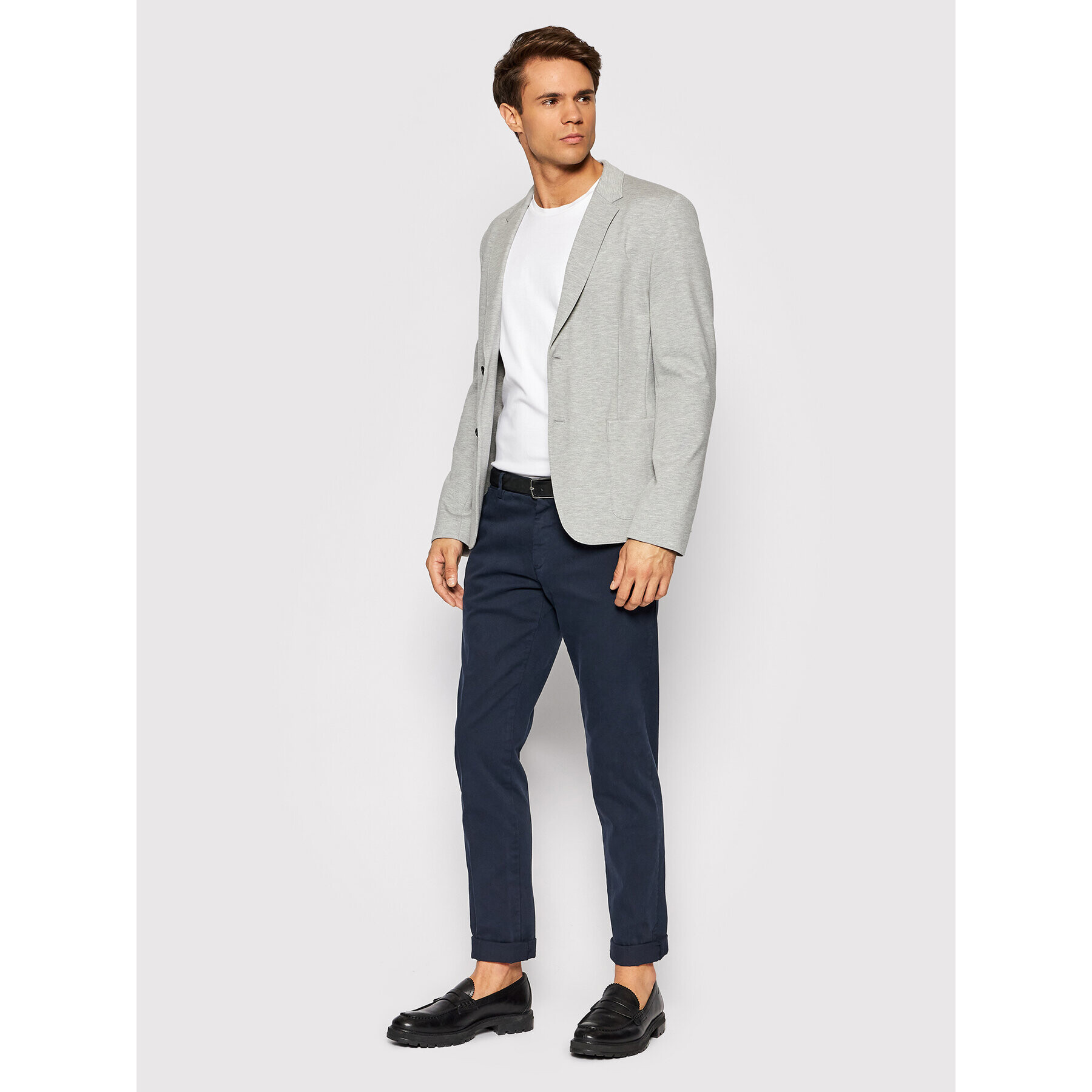 Hugo Сако Agaltus204J1 50454551 Сив Extra Slim Fit - Pepit.bg