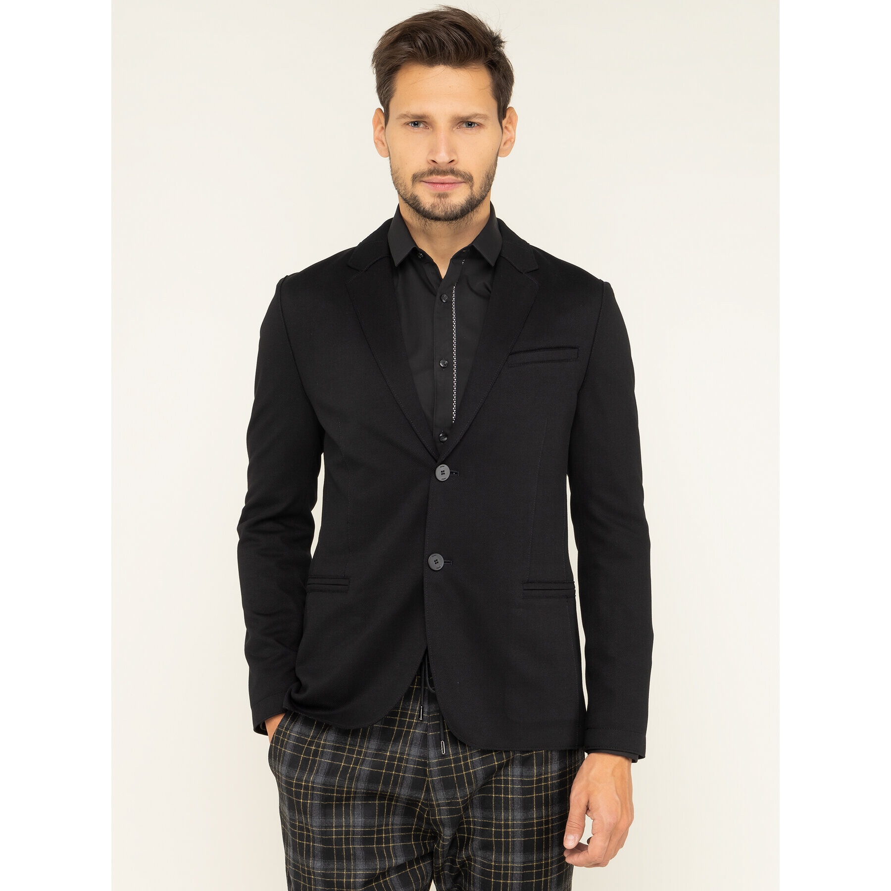 Hugo Сако Alamo201J1 50422468 Черен Regular Fit - Pepit.bg