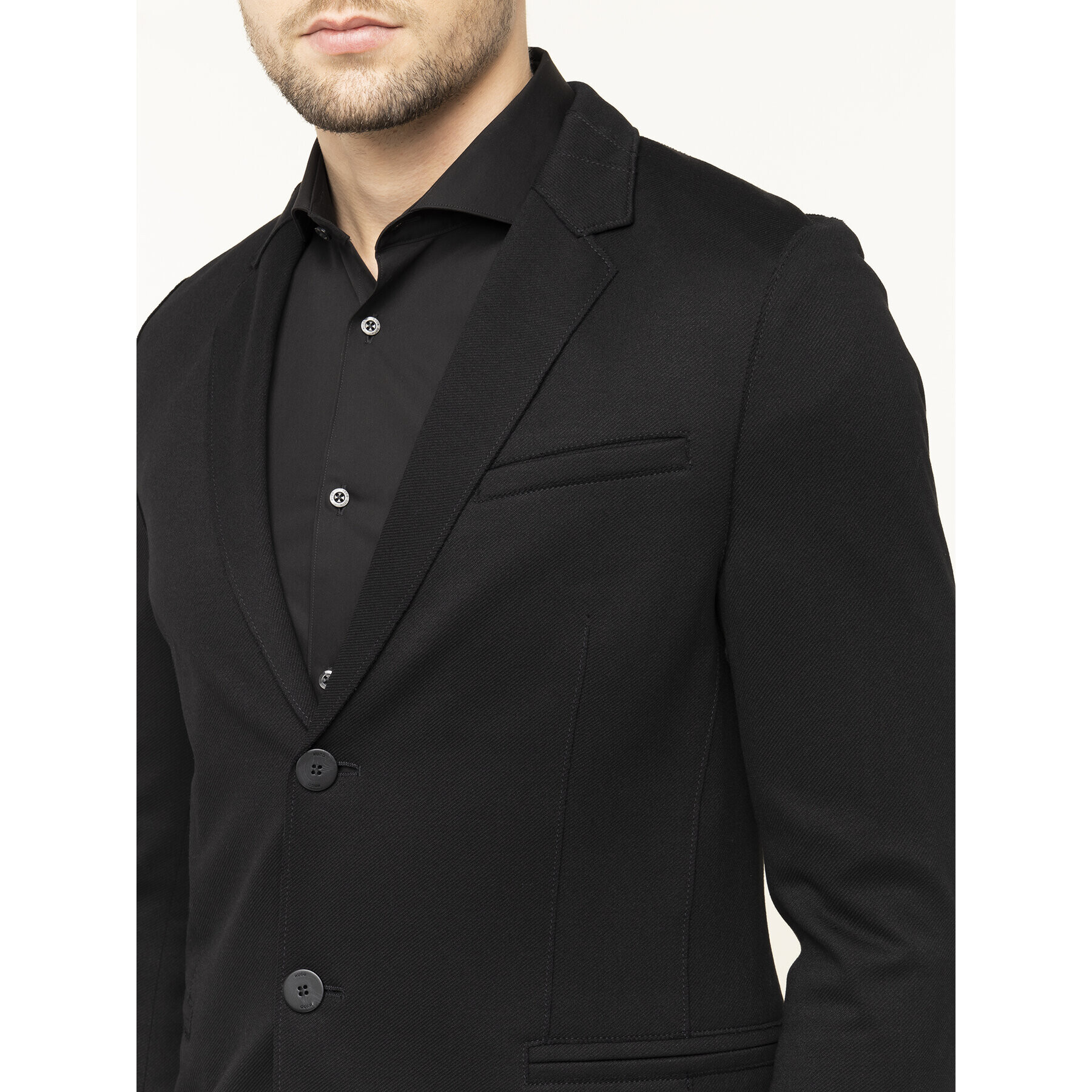 Hugo Сако Alamo201J1 50422468 Черен Regular Fit - Pepit.bg