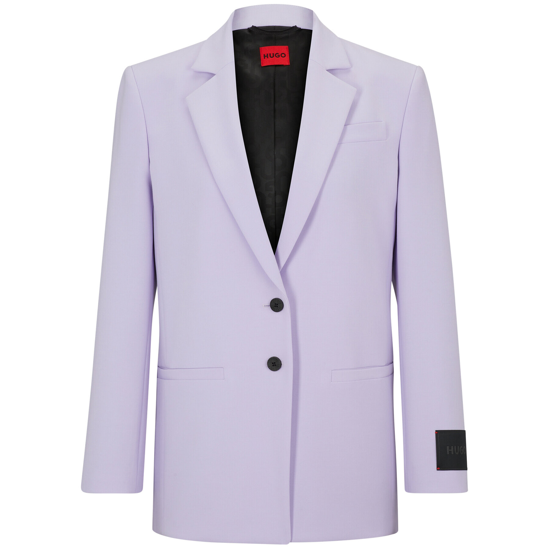 Hugo Сако Amyia 50494501 Виолетов Relaxed Fit - Pepit.bg