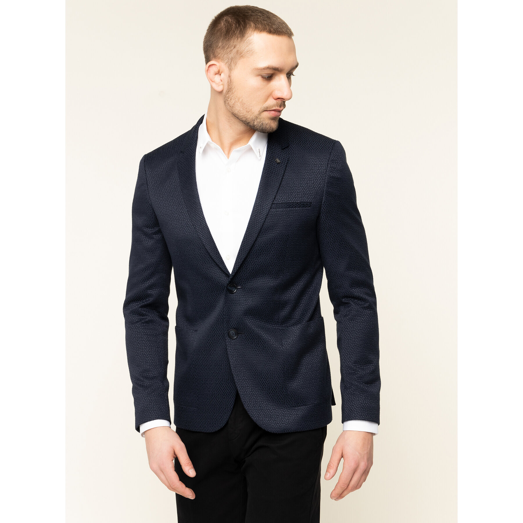 Hugo Сако Anfred193F1 50422925 Тъмносин Extra Slim Fit - Pepit.bg