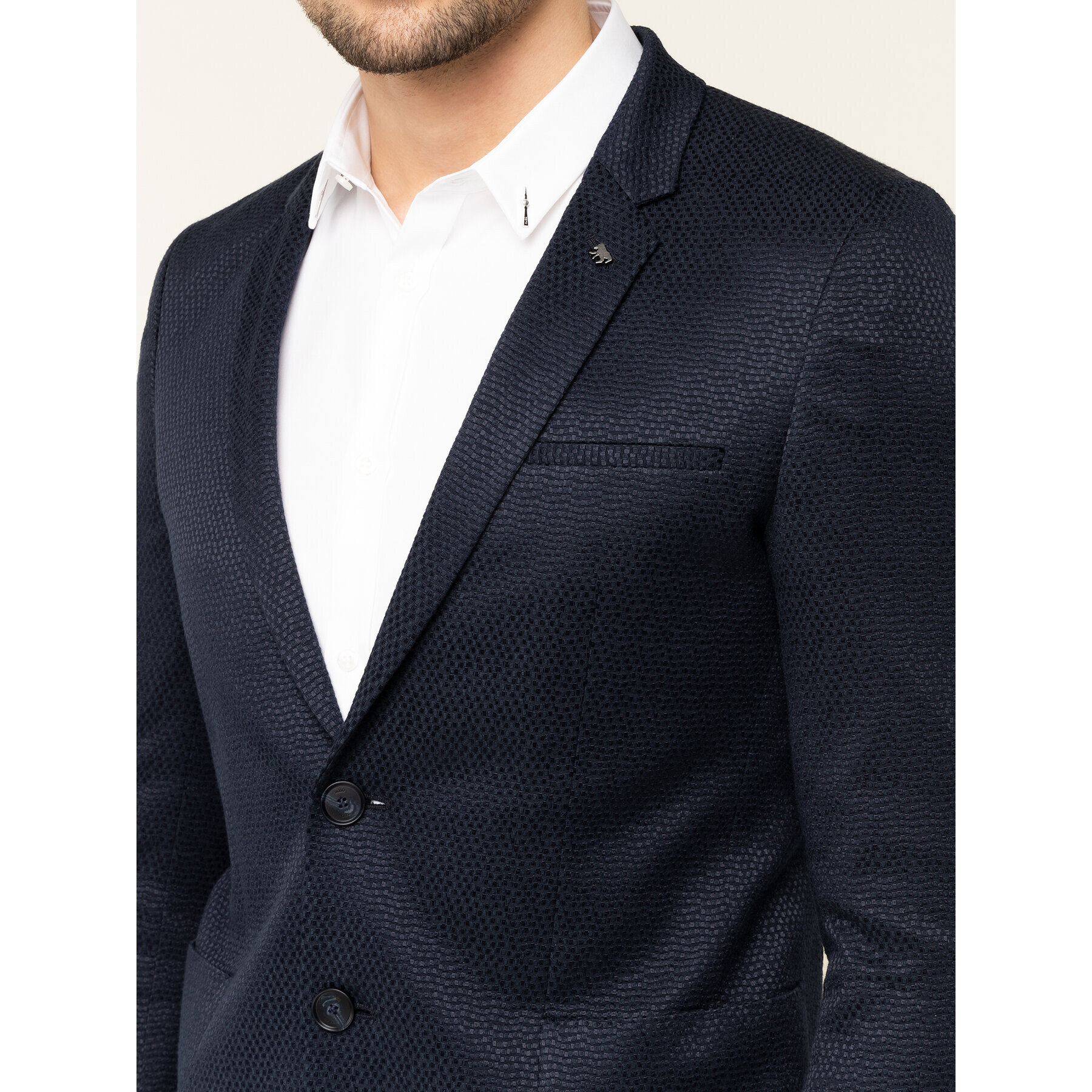 Hugo Сако Anfred193F1 50422925 Тъмносин Extra Slim Fit - Pepit.bg