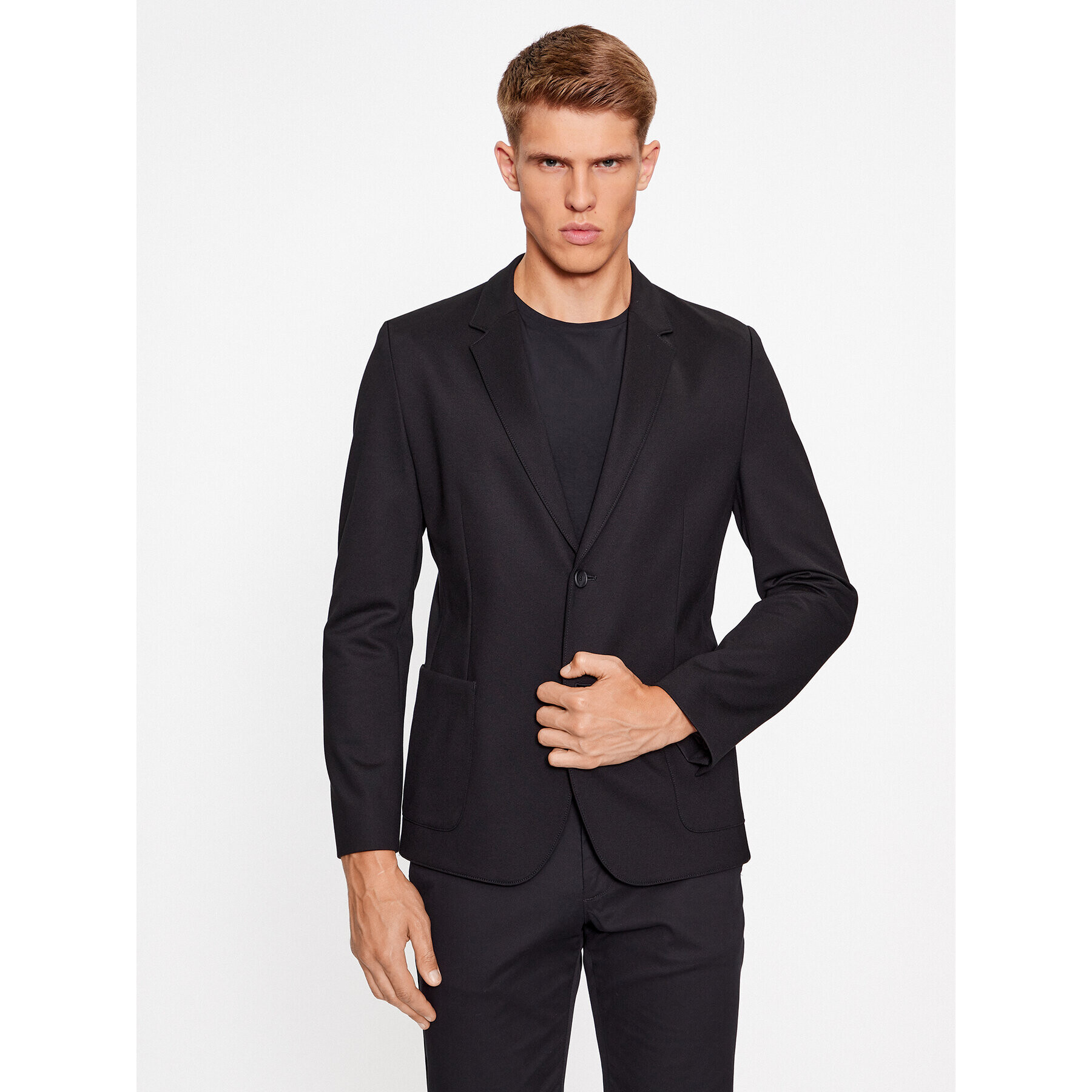 Hugo Сако Hagalto233J 50500194 Черен Slim Fit - Pepit.bg