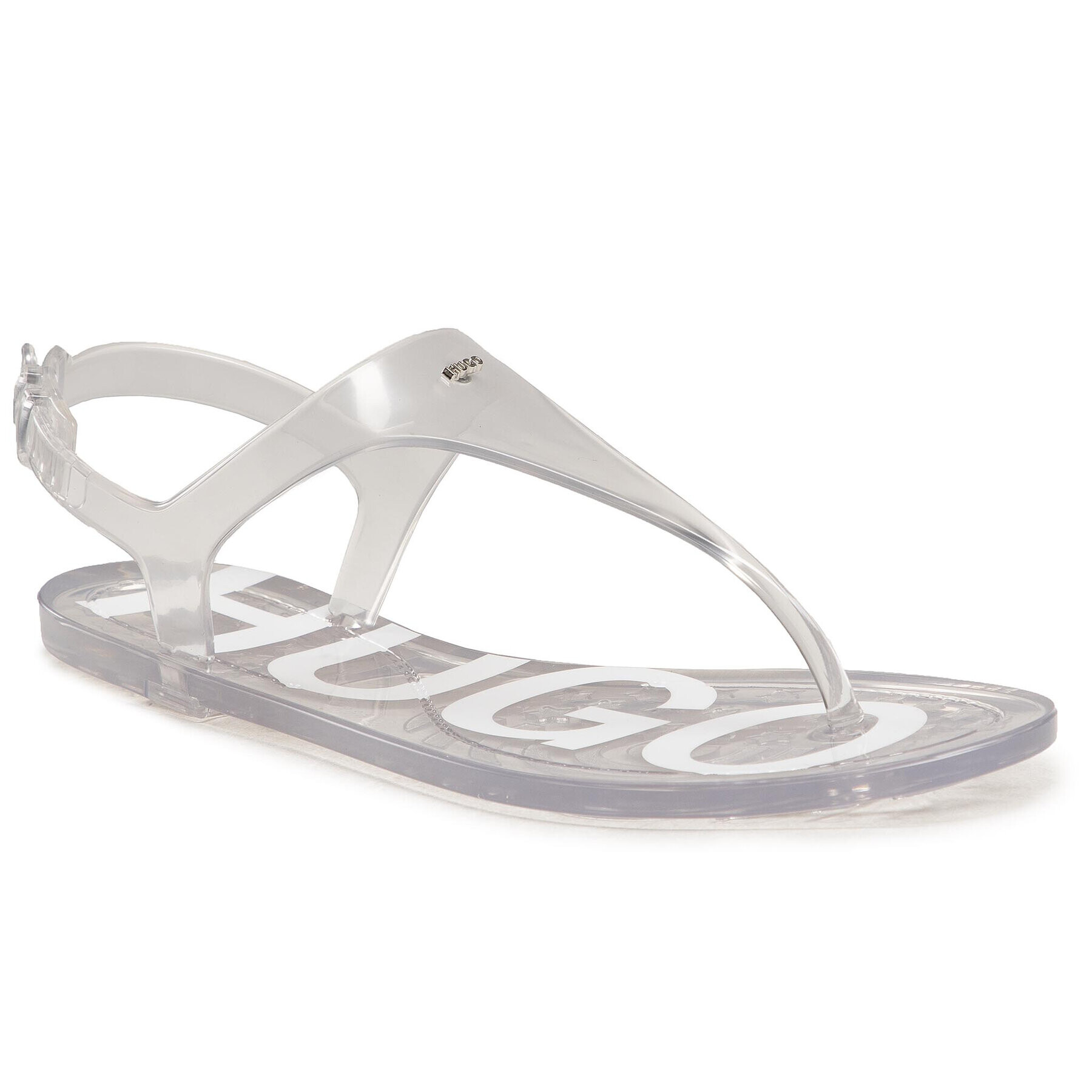 Hugo Сандали Emma Flat Sandal 50456154 10226118 01 Бял - Pepit.bg