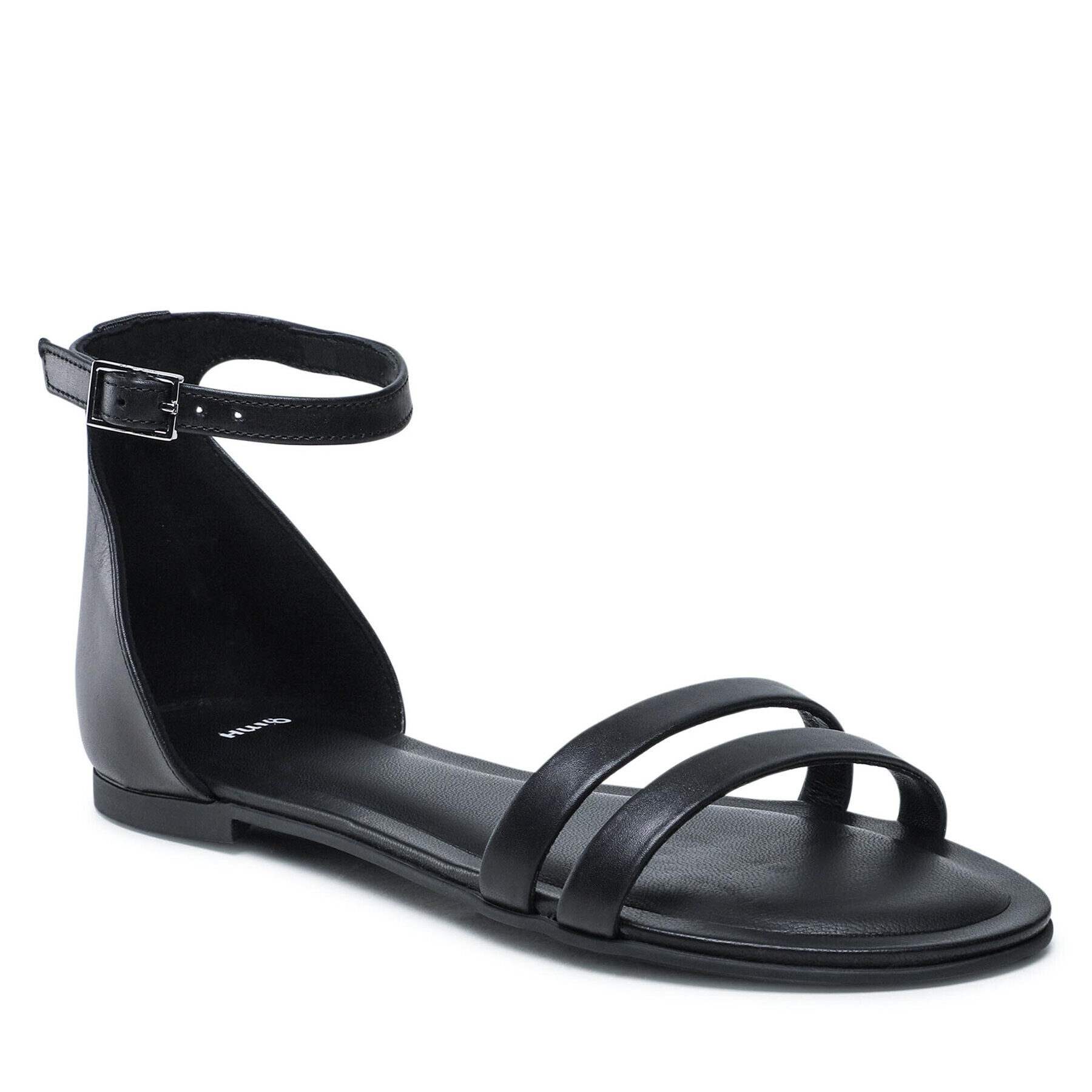 Hugo Сандали Grace FlatSandal-C 50470708 10195165 01 Черен - Pepit.bg