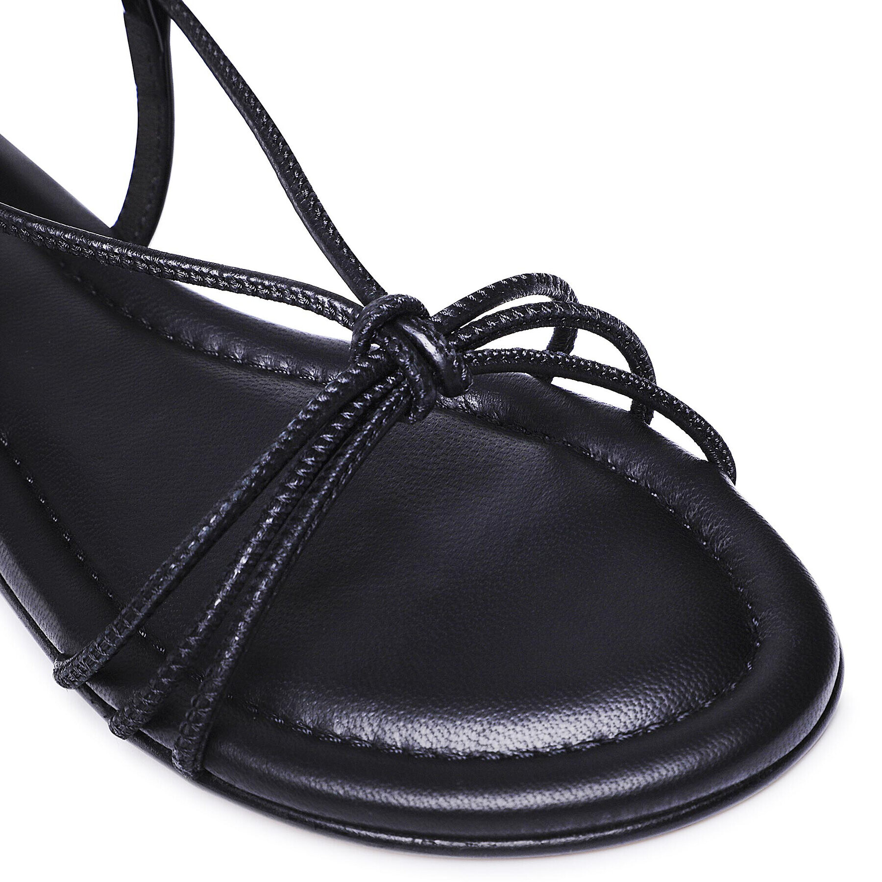 Hugo Сандали Grace Mignon Flat S-C 50475372 10239116 01 Черен - Pepit.bg