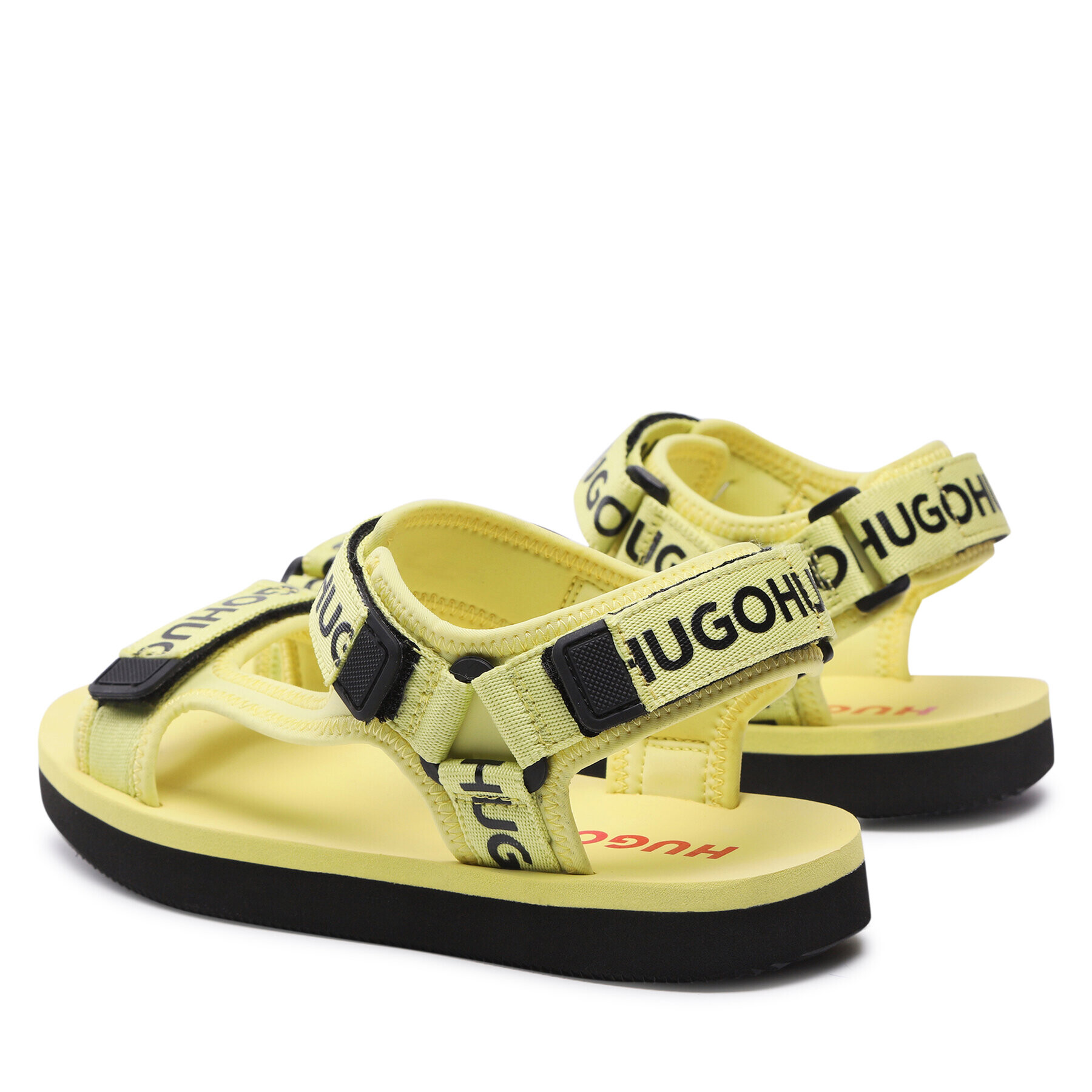 Hugo Сандали Jens 50474939 10242062 01 Жълт - Pepit.bg