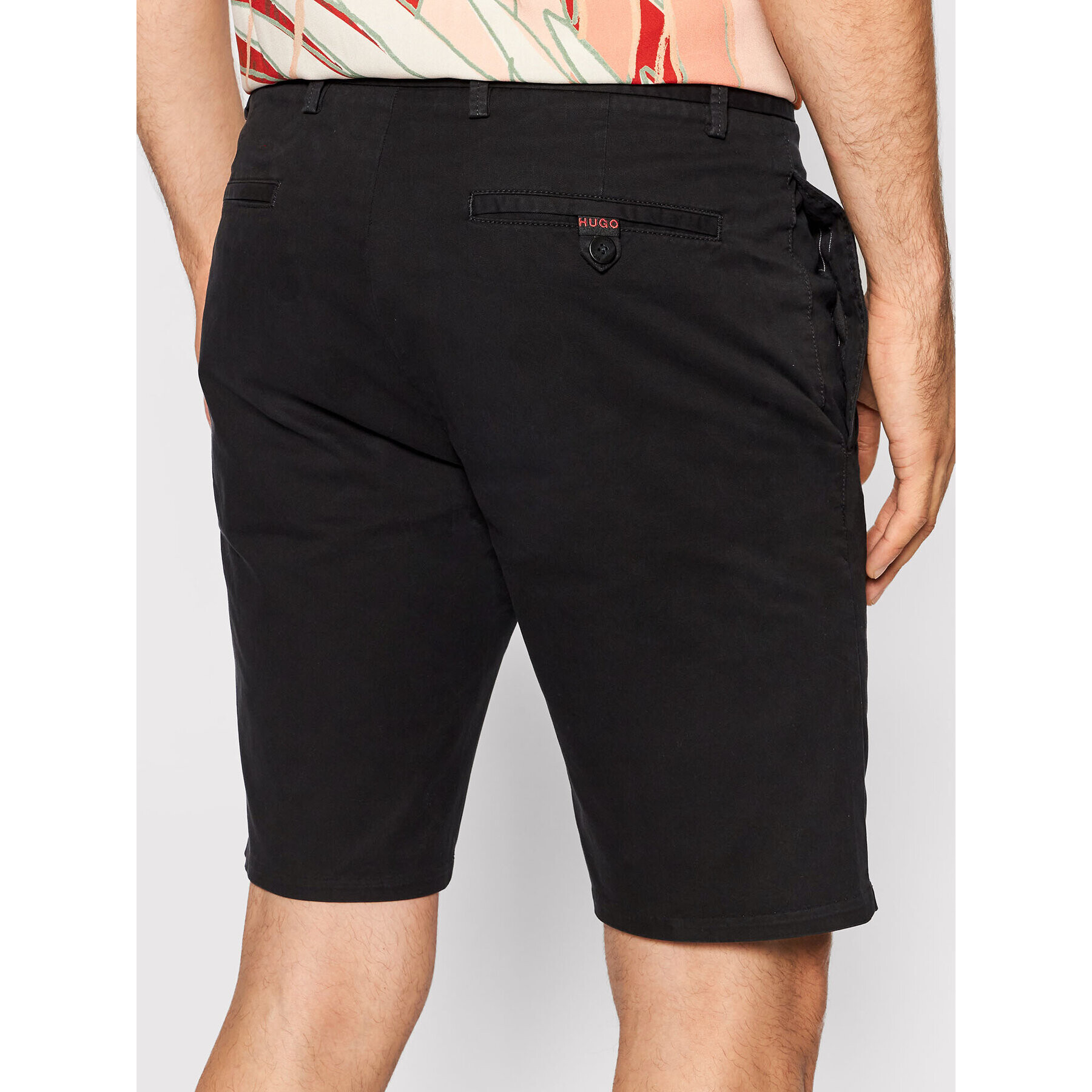 Hugo Шорти от плат David212Sd 50449556 Черен Regular Fit - Pepit.bg