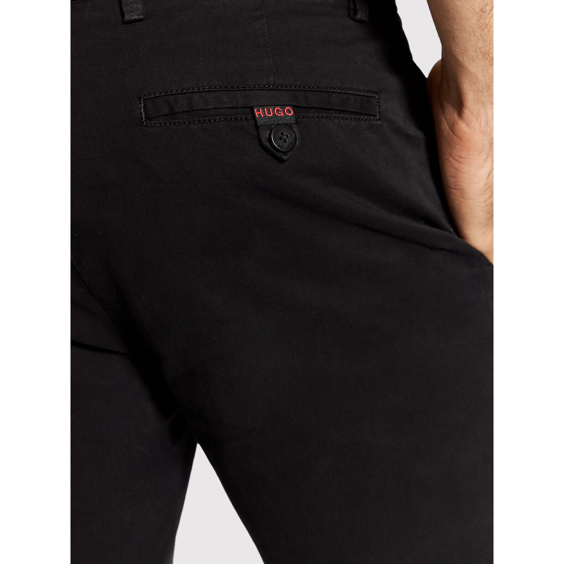 Hugo Шорти от плат David212Sd 50449556 Черен Regular Fit - Pepit.bg