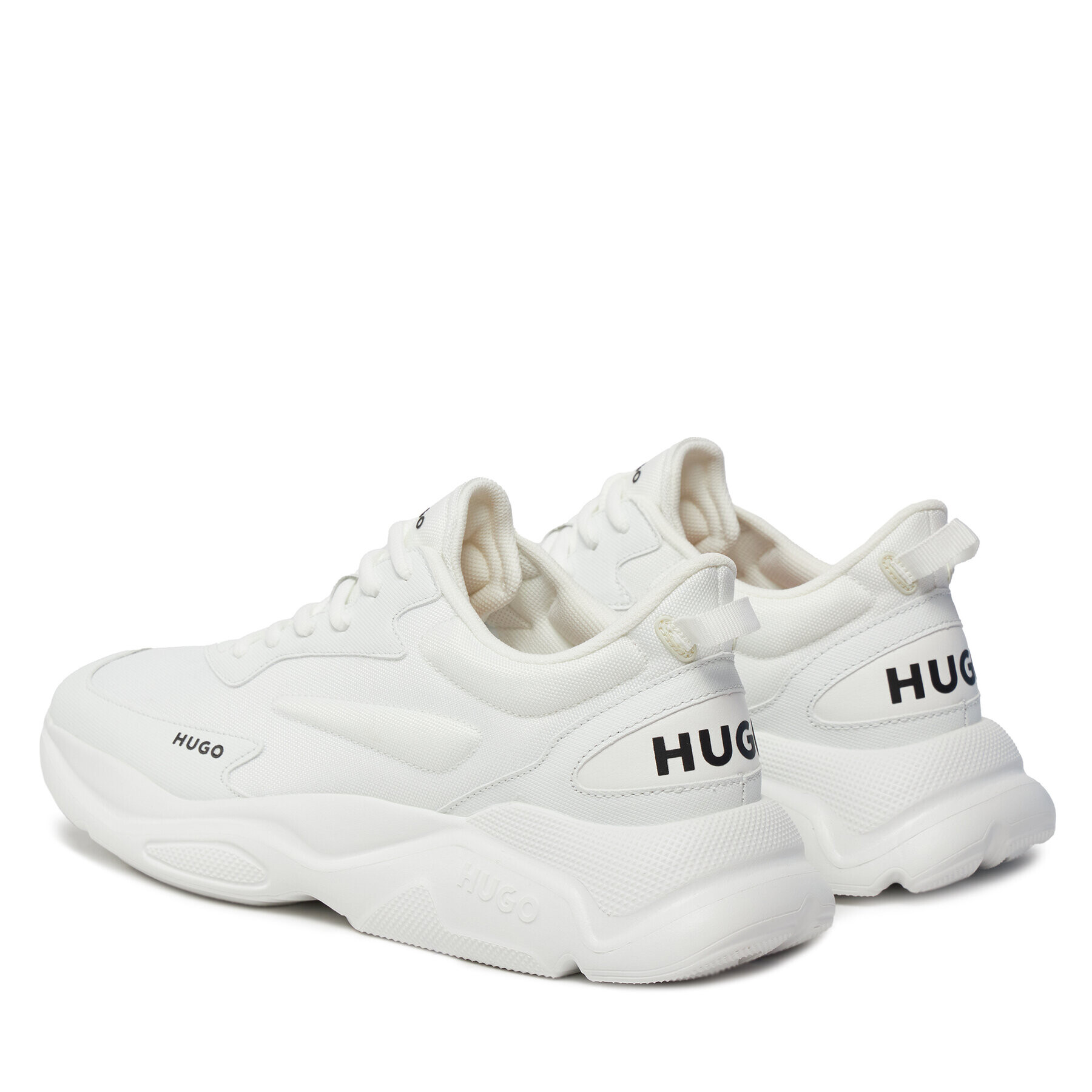 Hugo Сникърси Leon Runn 50512717 Бял - Pepit.bg